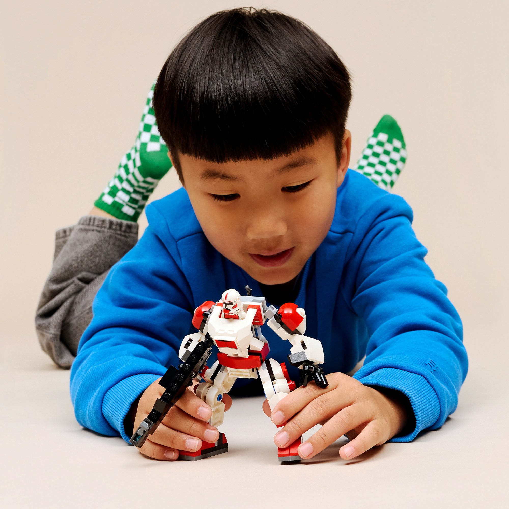 LEGO® Klon-Schocktruppen Mech (75448), LEGO Star Wars Konstruktionsspielsteine, (151 St)