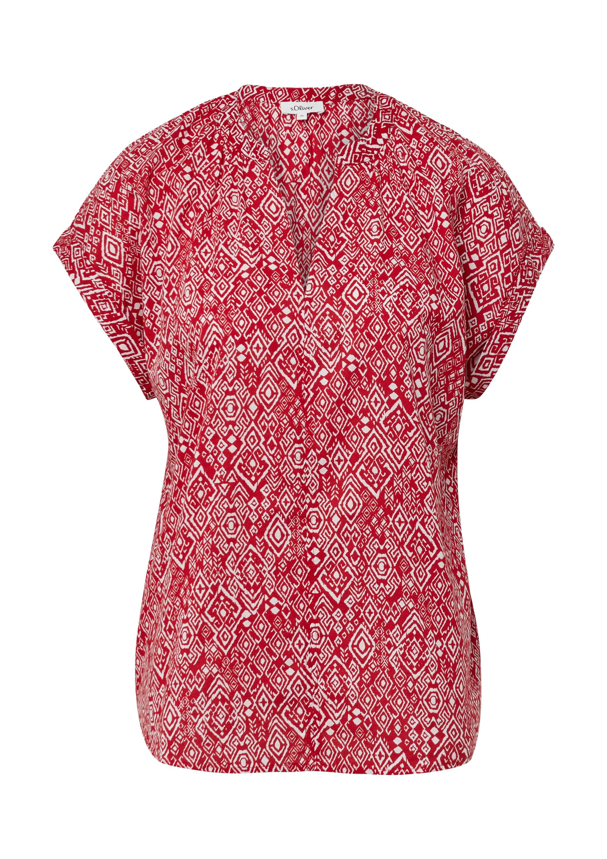 Kurzarmbluse Bluse