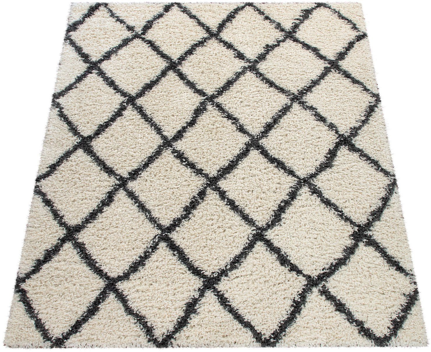 Paco Home Hochflor-Teppich Kalmar 443, rechteckig, günstig online kaufen