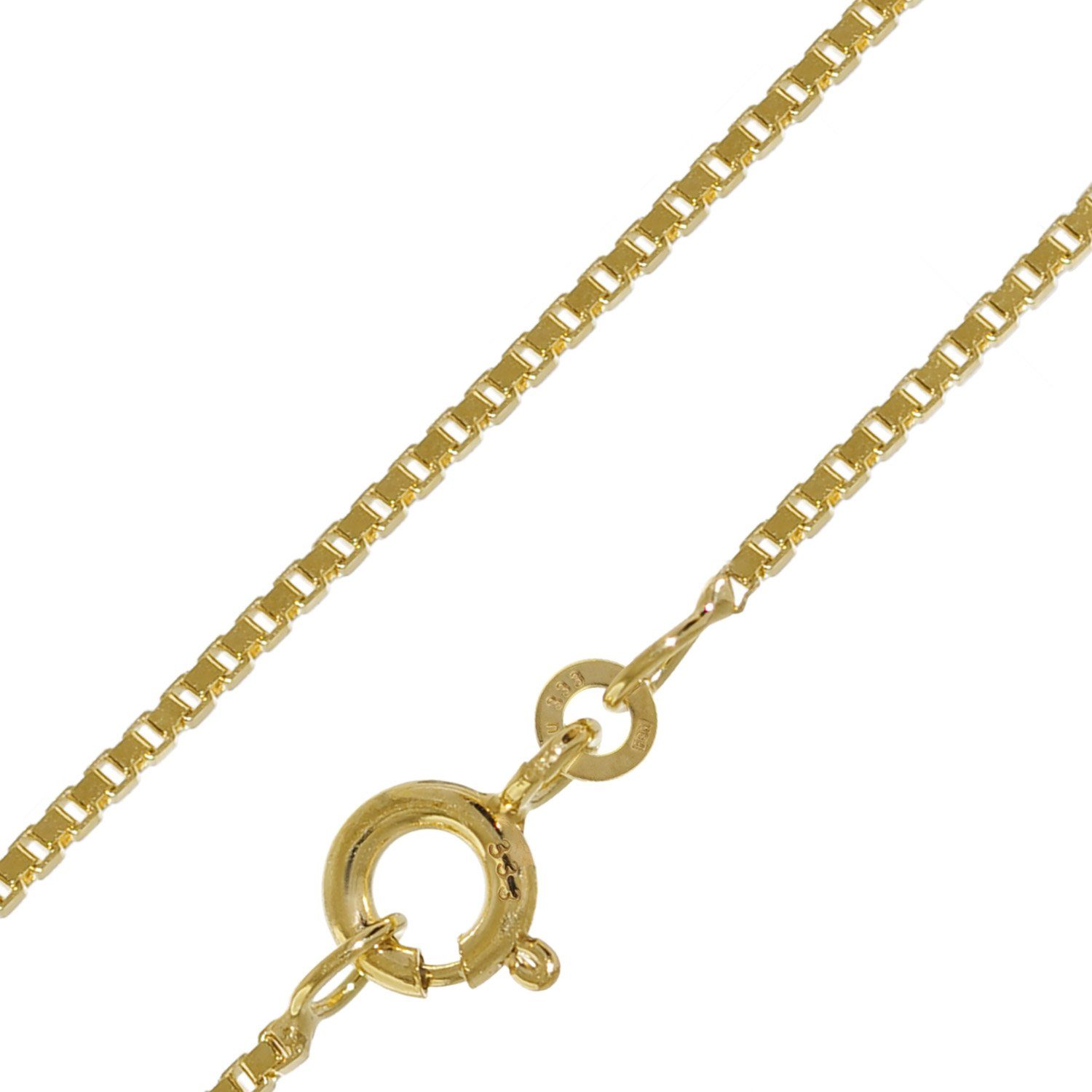trendor Kette ohne Anhänger 333 Gold Venezia für Breite 1,2 mm günstig online kaufen