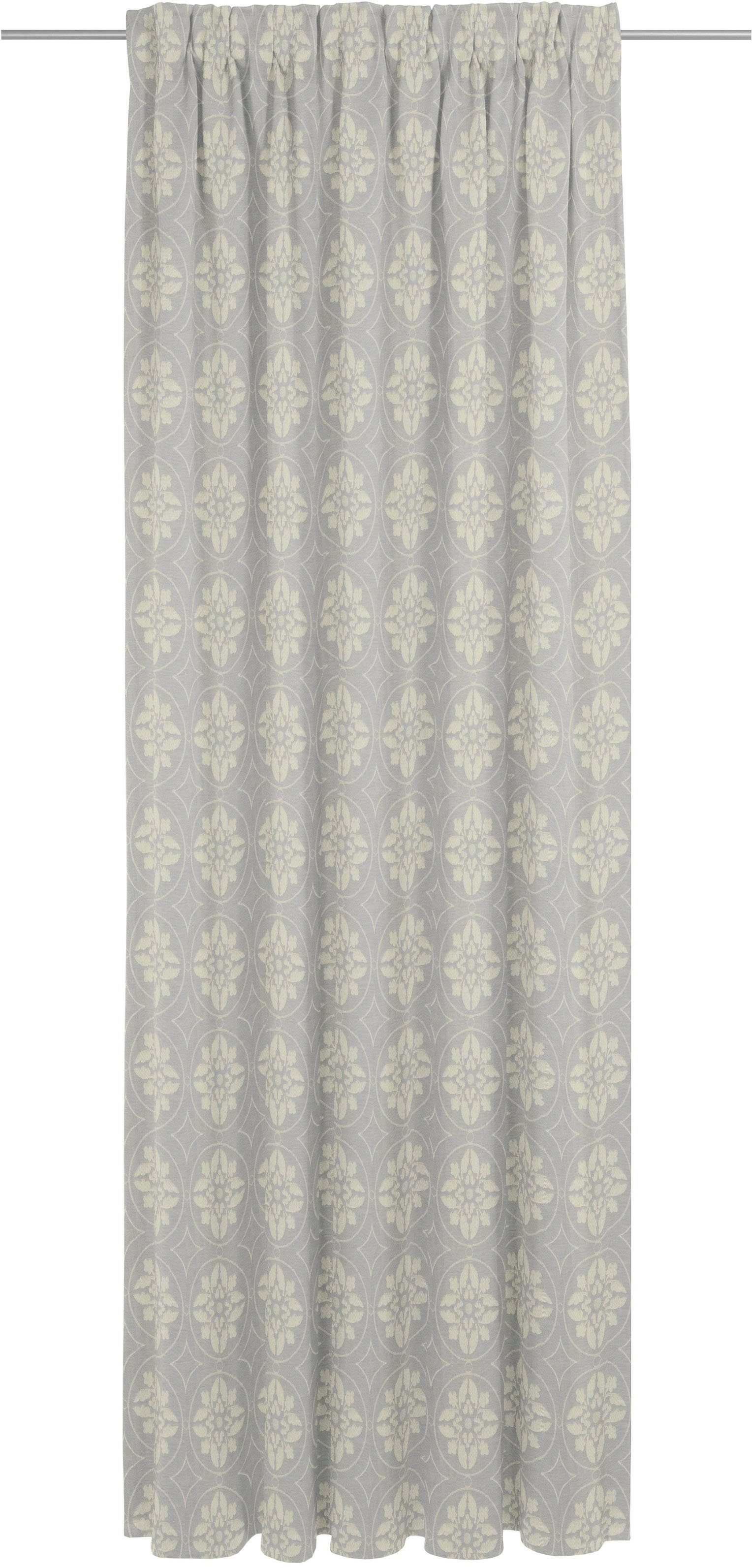 Vorhang Romantic Puligny light, Adam, Multifunktionsband (1 St), blickdicht,  Jacquard, nachhaltig aus Bio-Baumwolle | Tischläufer