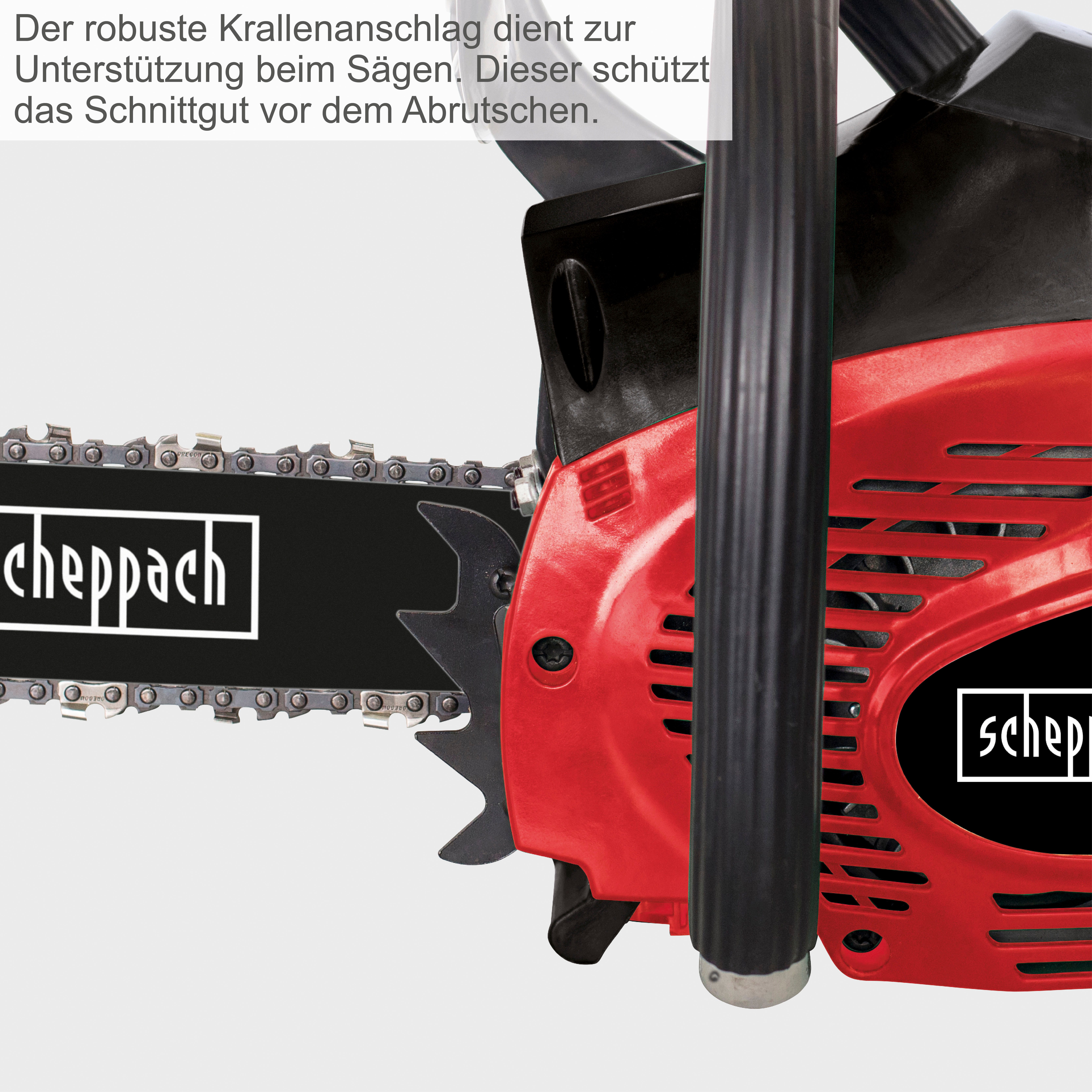 Scheppach CSP41 petrol chainsaw, 37.5 cm bar length