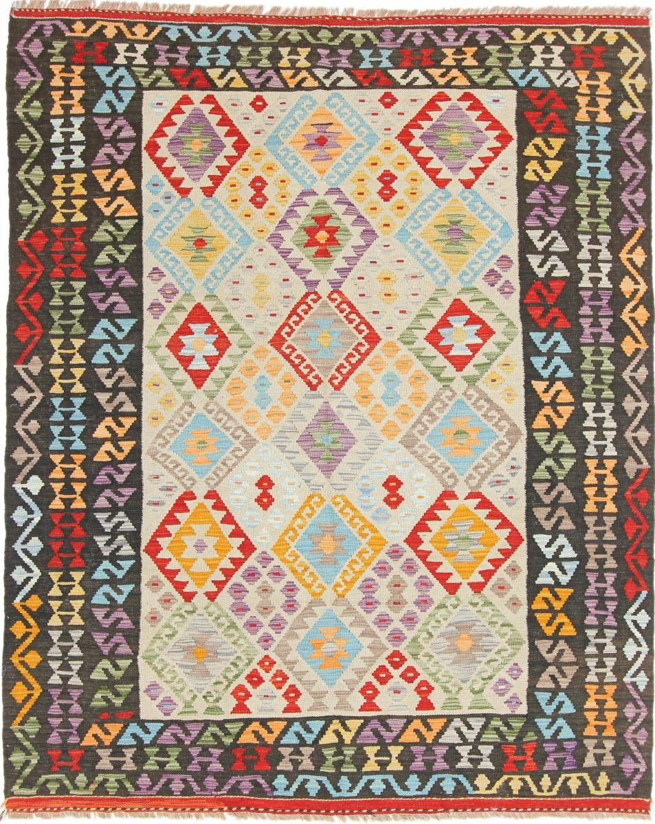 Orientteppich Kelim Afghan Heritage 179x218 Handgewebter Moderner Orientteppich, Nain Trading, rechteckig, Höhe: 3 mm