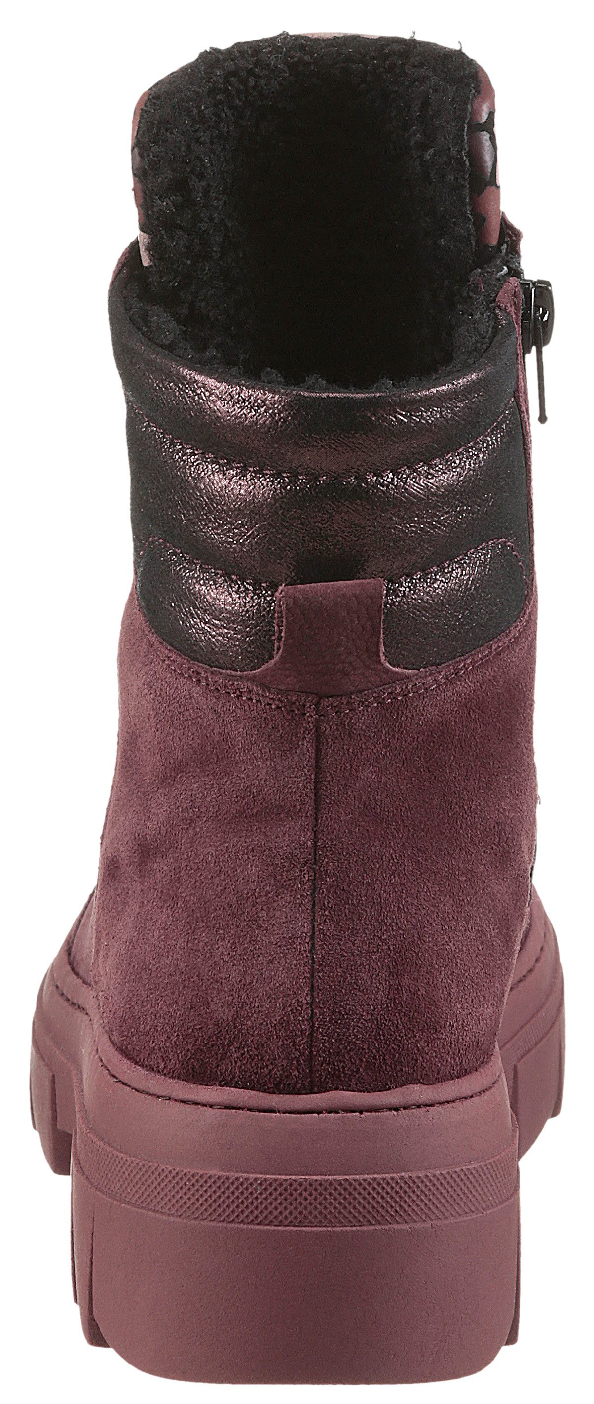 Waldläufer H-SAIGA Schnürboots Schnürstiefelette, Plateauboots in Komfortwe günstig online kaufen