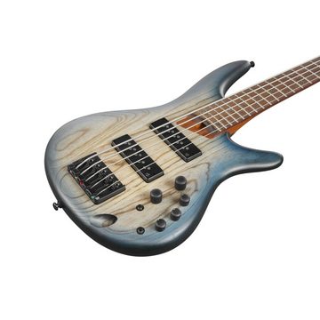 Ibanez E-Bass, Standard SR605E-CTF Cosmic Blue Starburst Flat - E-Bass