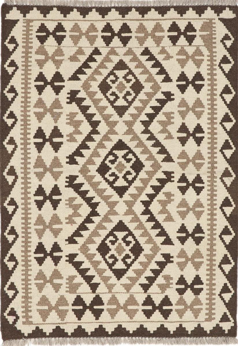 Orientteppich Kelim Afghan Heritage 88x122 Handgewebter Moderner Orientteppich, Nain Trading, rechteckig, Höhe: 3 mm
