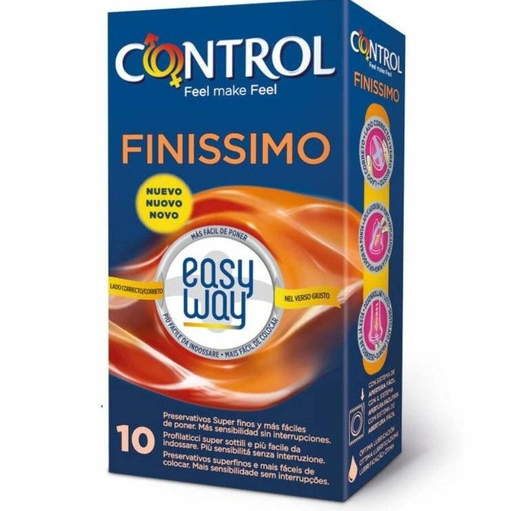 Control Kondome CONTROL ADAPTA EASY WAY FINISSIMO 10 UNITS