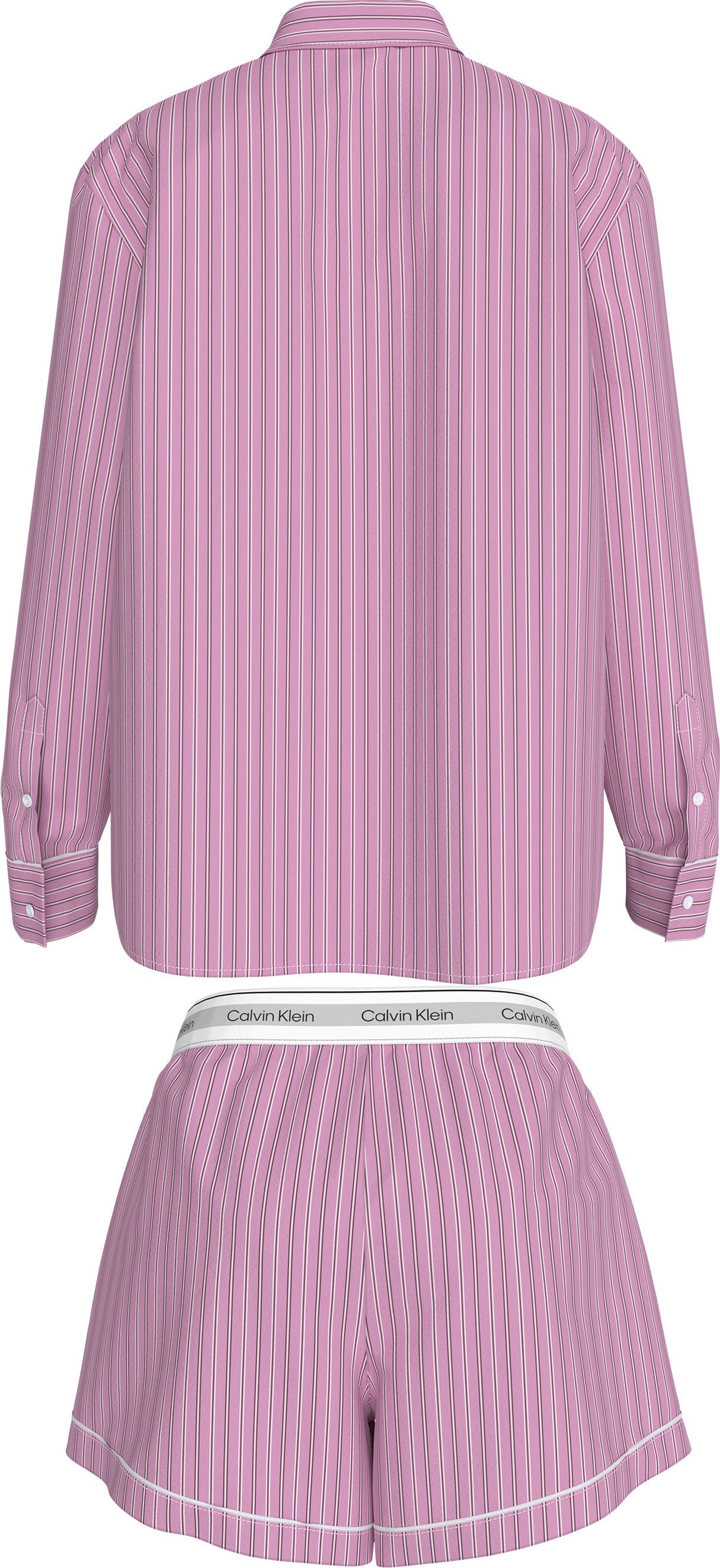 Calvin Klein Underwear Schlafanzug V DAY POPLIN SET Mit elastischem Bund günstig online kaufen