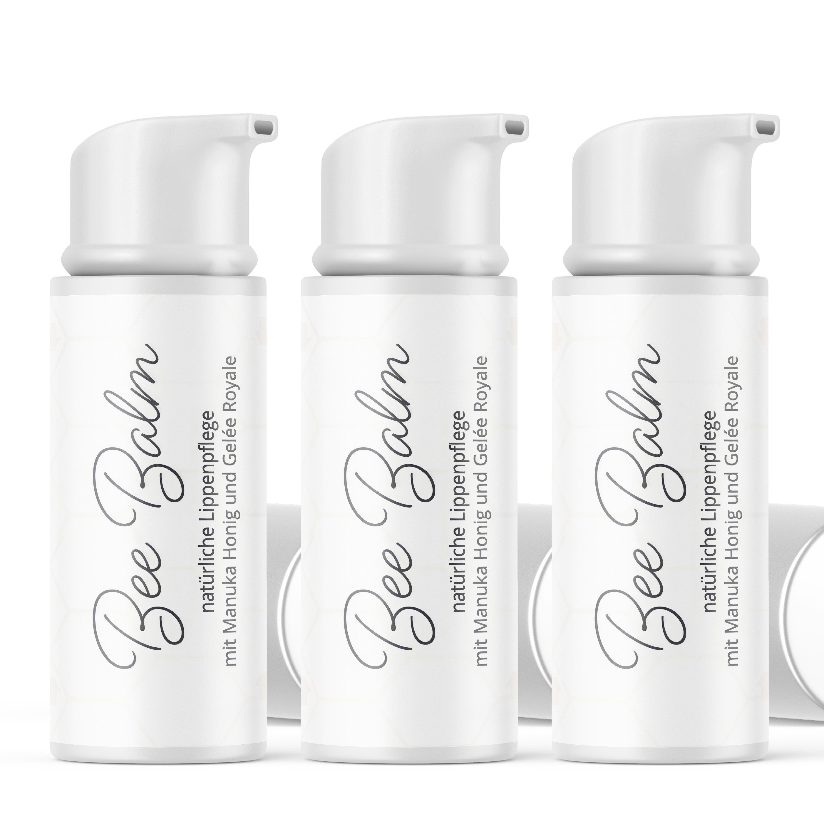 bedrop Lippenbalsam Bee Balm - natürliche Lippenpflege mit Manuka Honig & Gelée Royale, mit hochwertigem Gelée Royale & Retinol (Vitamin A & E)