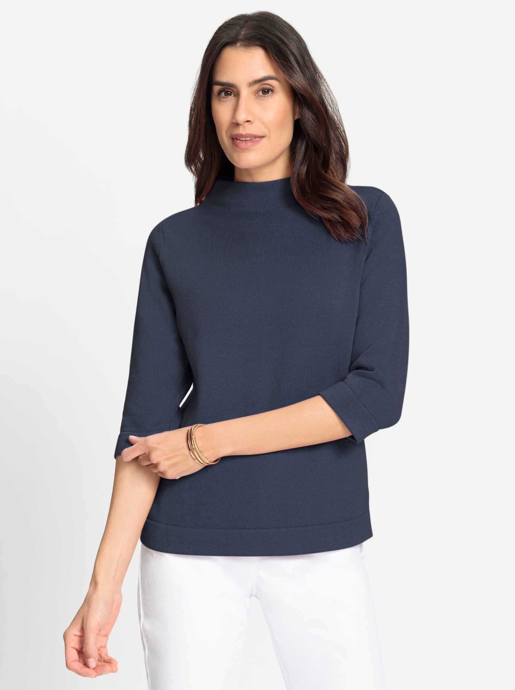 Inspirationen 3/4 Arm-Pullover "3/4-Arm-Pullover" günstig online kaufen