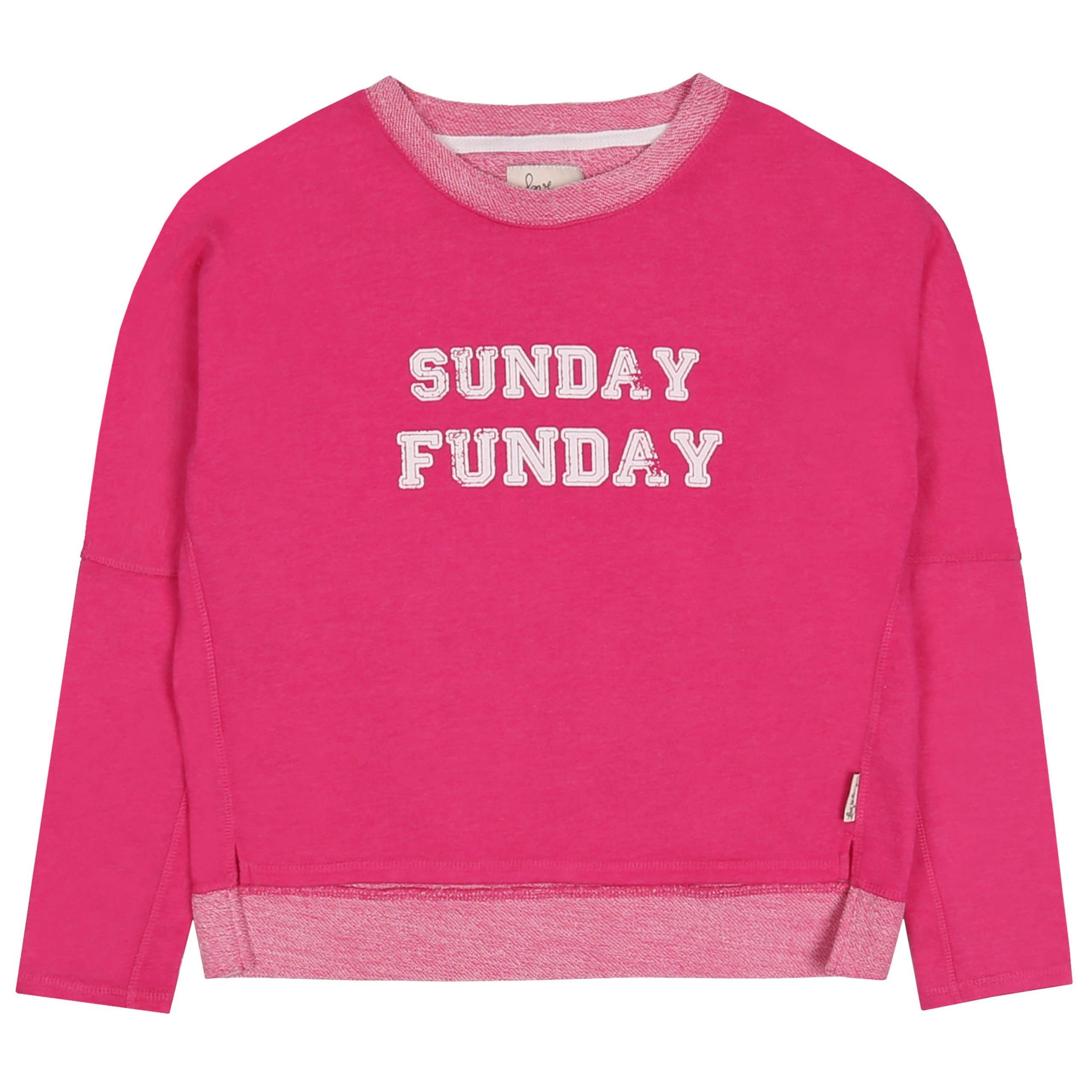 Sweatshirt Pinke Joggingbluse S