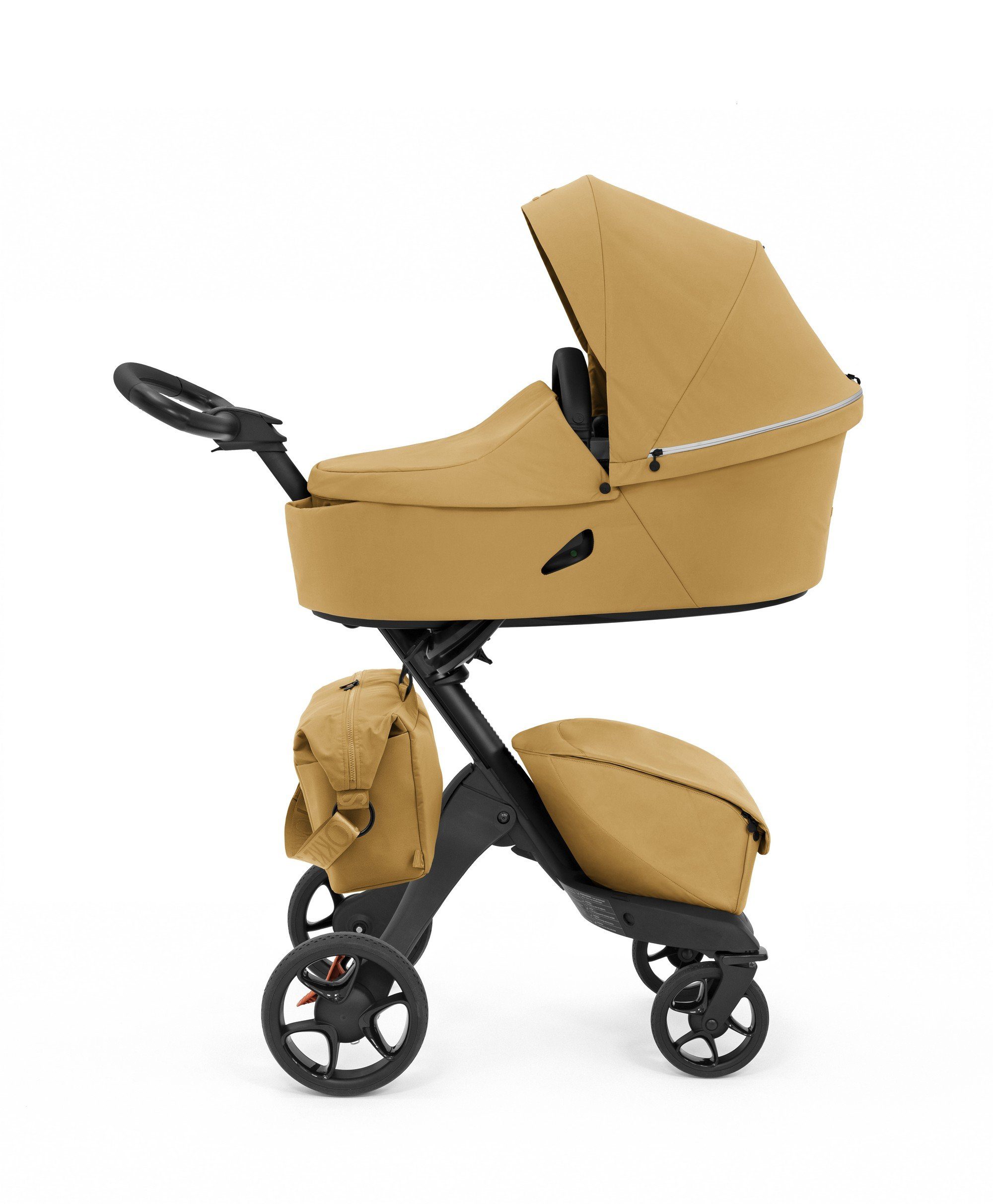 Stokke Xplory® Babykomfort Babyschale Yellow X für Babyschale Golden - unterwegs