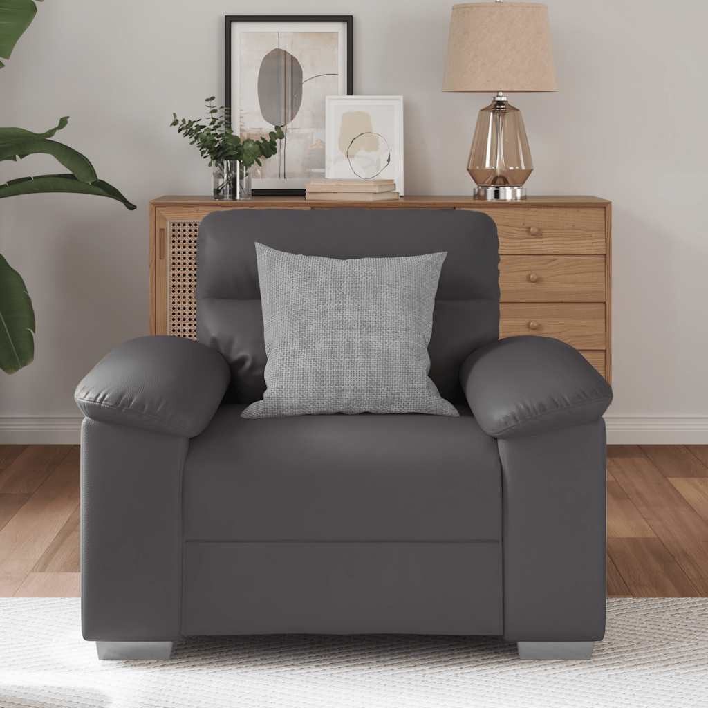 vidaXL Sofa Sessel Grau 60 cm günstig online kaufen