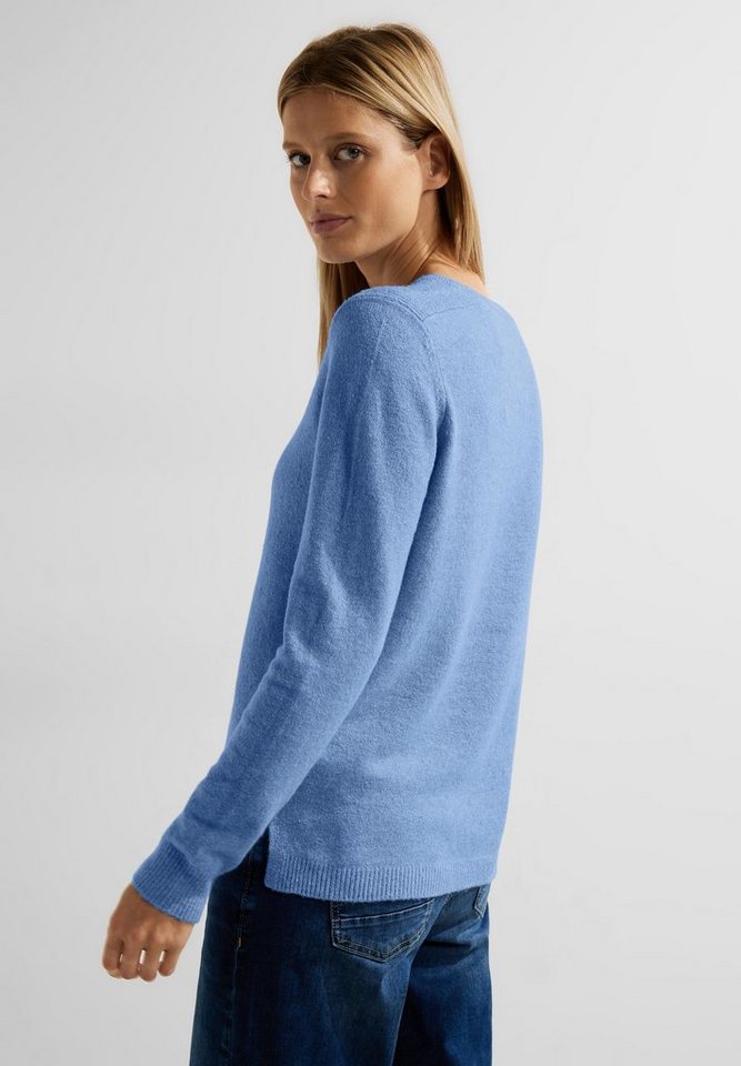 Cecil Strickpullover aus softem Materialmix, Cosy Pullover
