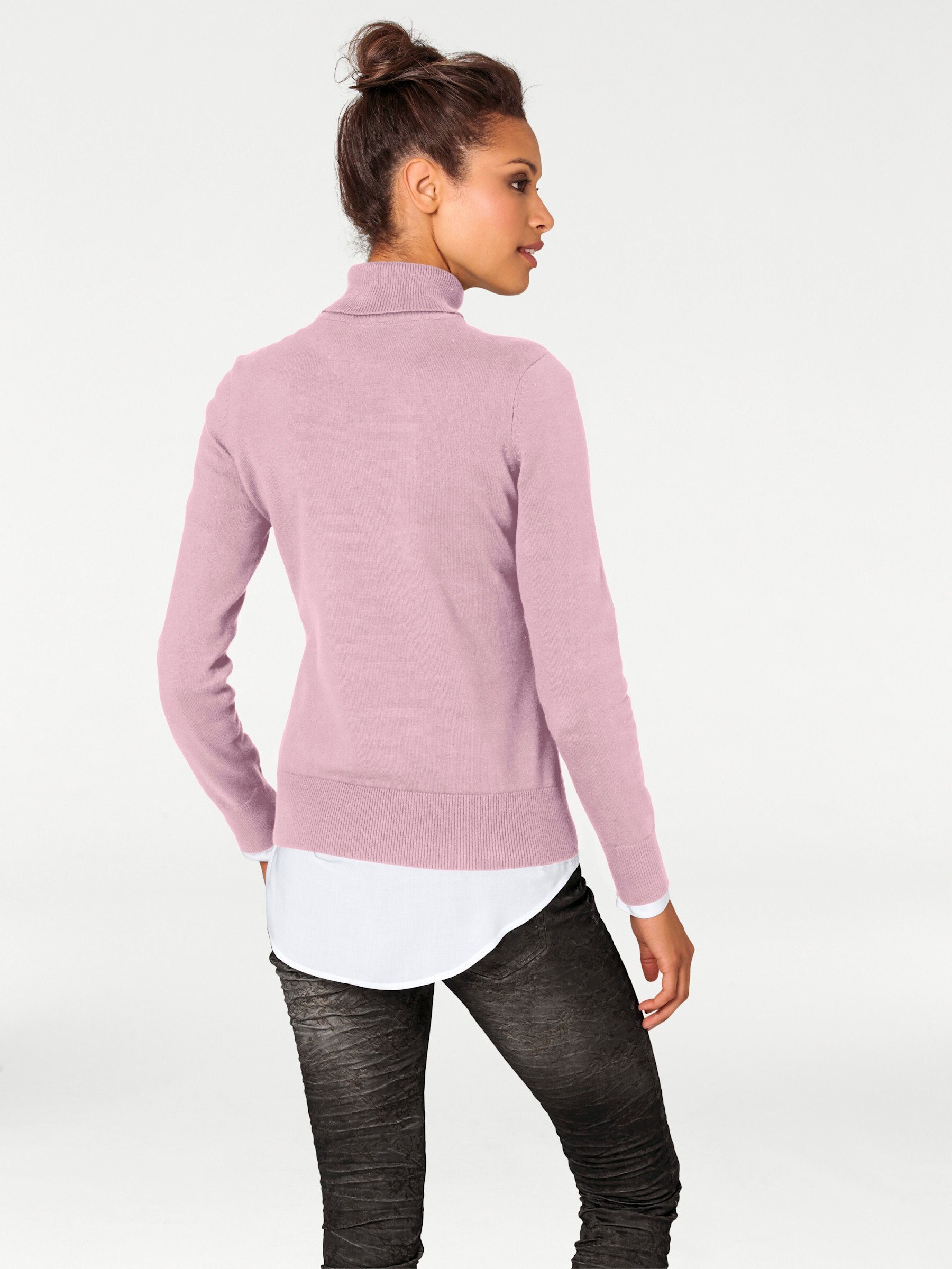 heine Strickpullover rosé