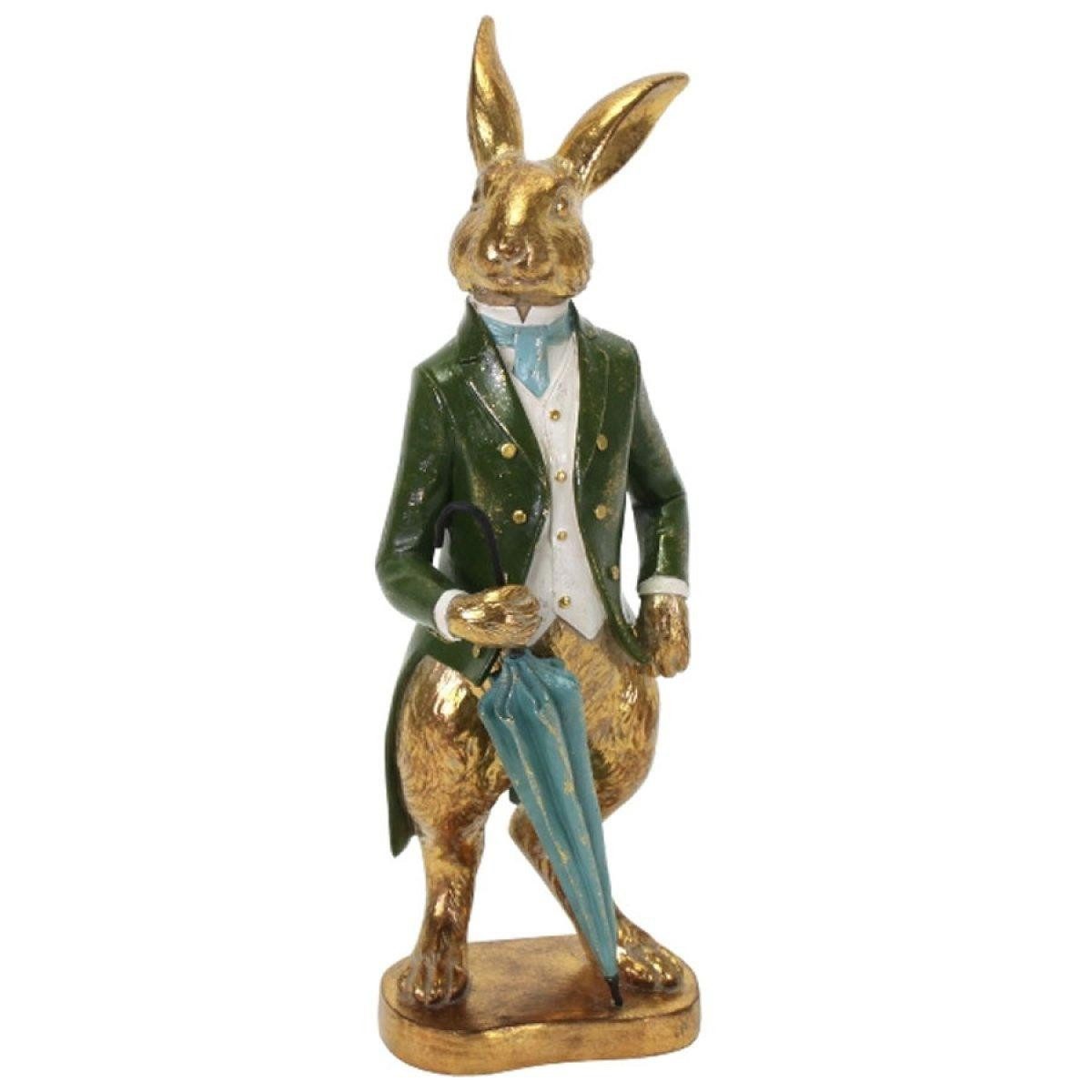 Werner Voß Osterhase Dekorationsfigur Hasenmann (33cm)