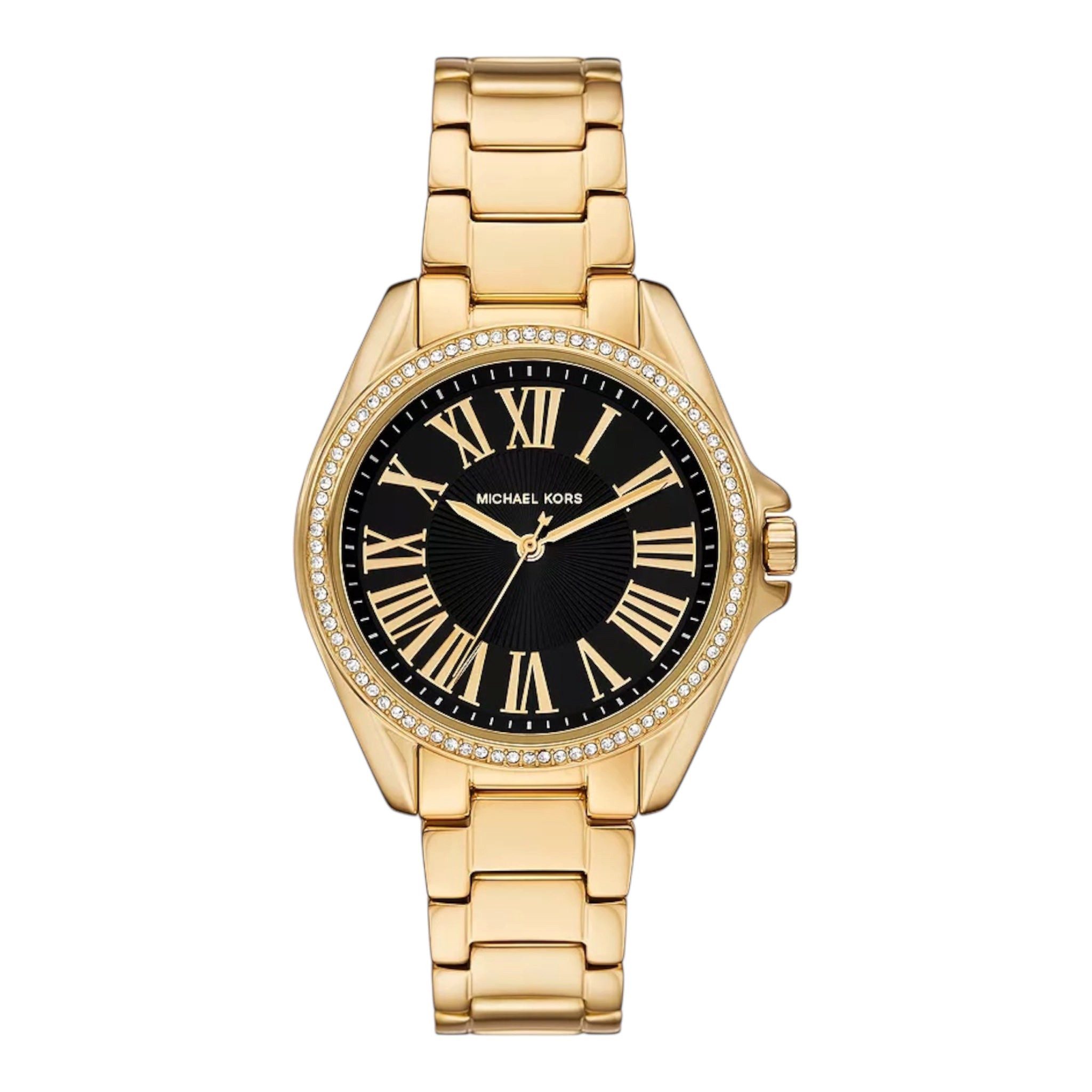 Quarzuhr Michael Kors Damen Uhr Goldfarbe MK4852
