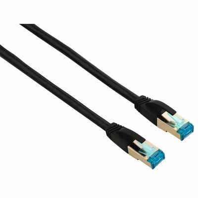 Hama CAT6 Netzwerkkabel PiMF 15m geschirmt Grau LAN-Kabel, RJ45, Kein (1500 cm), Patch-Kabel Cat 6 Gigabit Ethernet