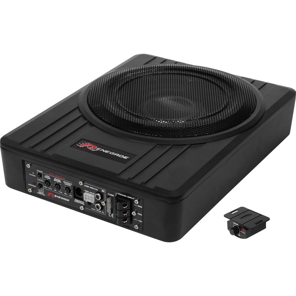Renegade Renegade RS1000A Auto-Subwoofer aktiv 250 W Subwoofer
