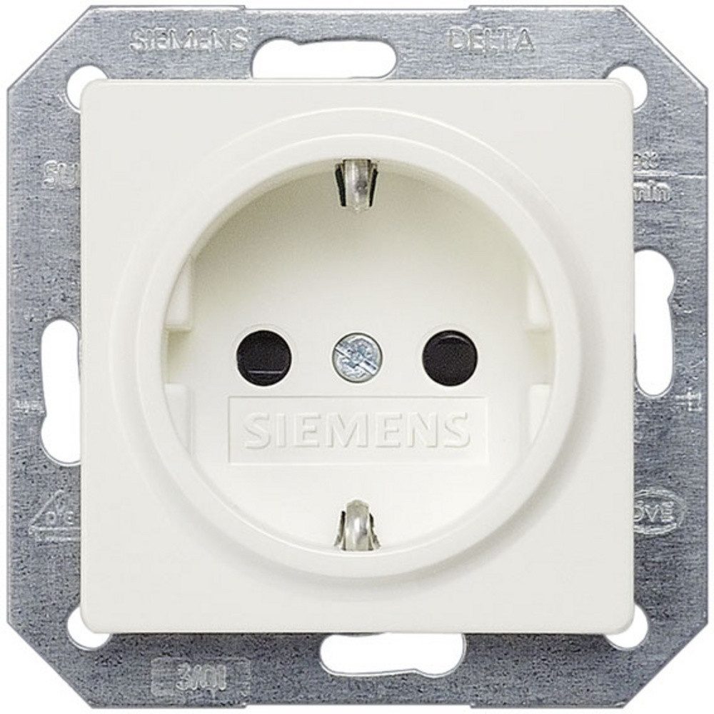SIEMENS Steckdose Siemens Schalterprogramm Steckdose Delta Weiß 5UB1518 1 St.