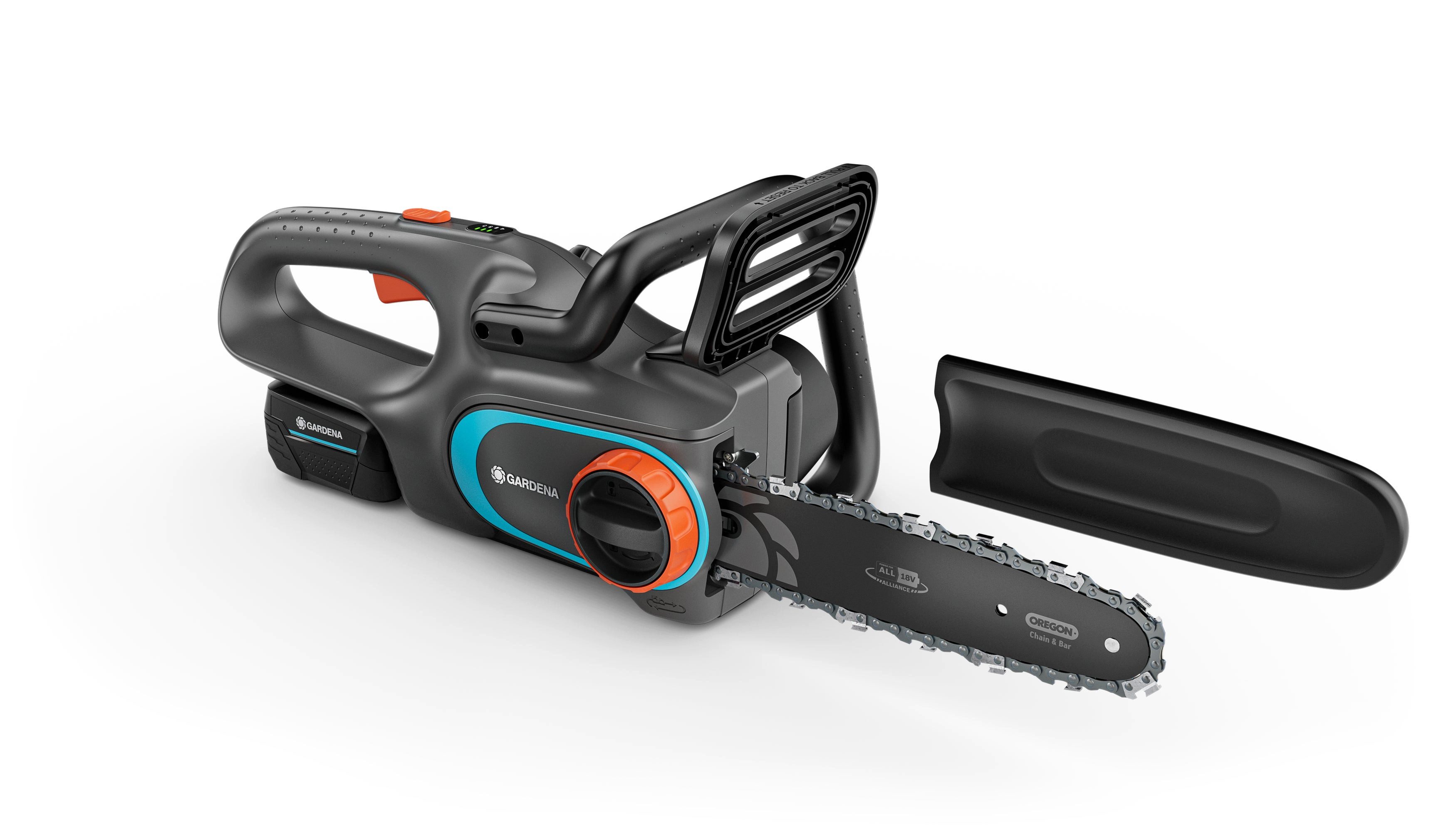 GARDENA Gartensäge PowerSaw 250/18V, Ready to Use mit Power for All Akku