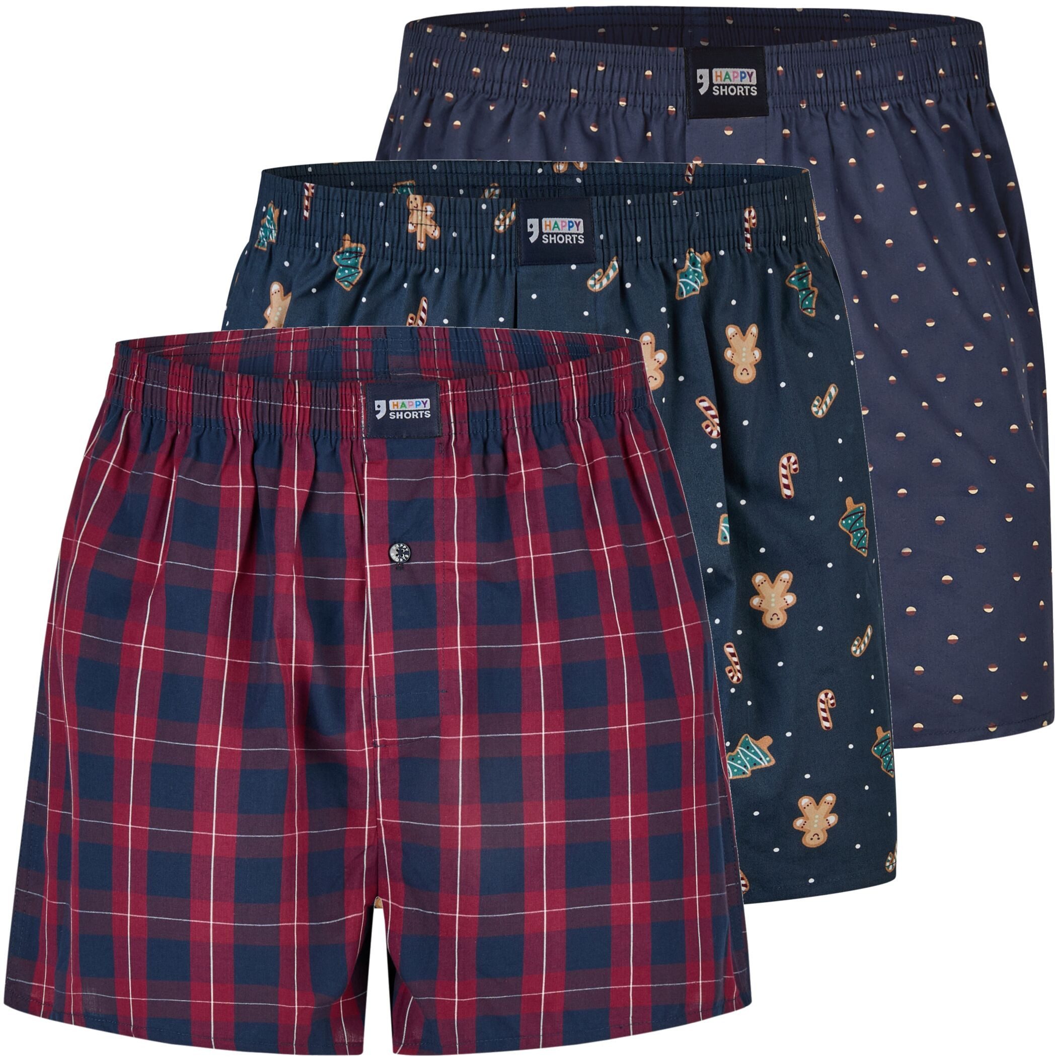 HAPPY SHORTS Boxershorts HAPPY SHORTS Herren günstig online kaufen