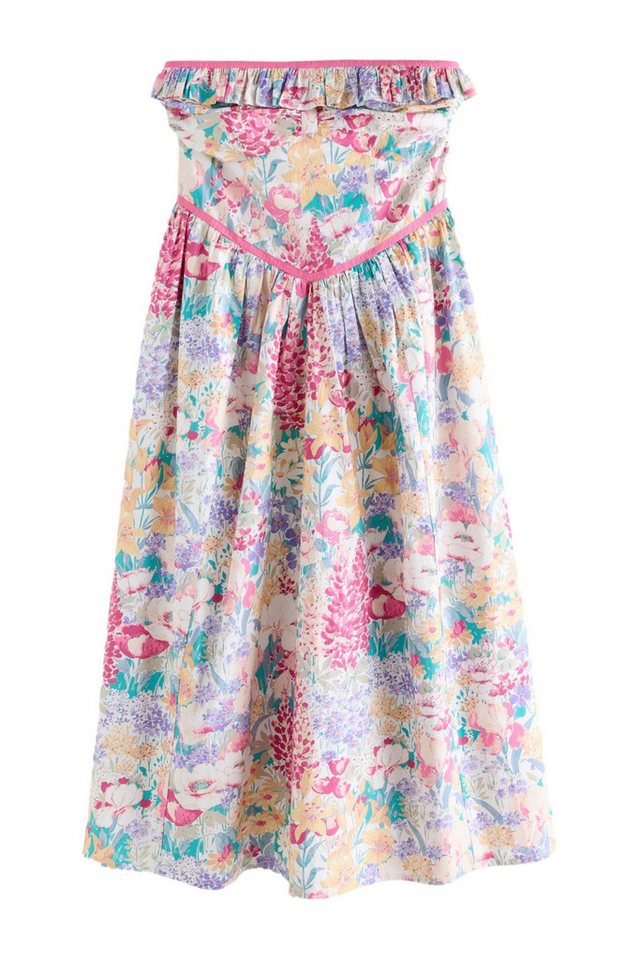 LAURA ASHLEY Midikleid Laura Ashley Everingham Meadow Bardot-Midikleid (1-tlg)