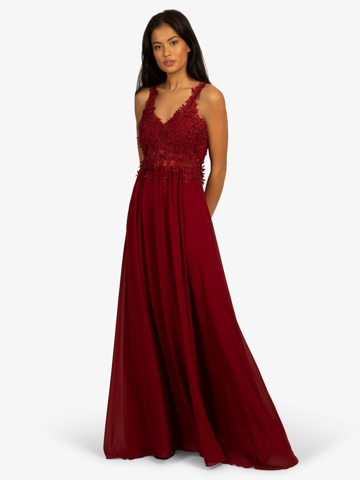 Abendkleid in rot online kaufen | OTTO