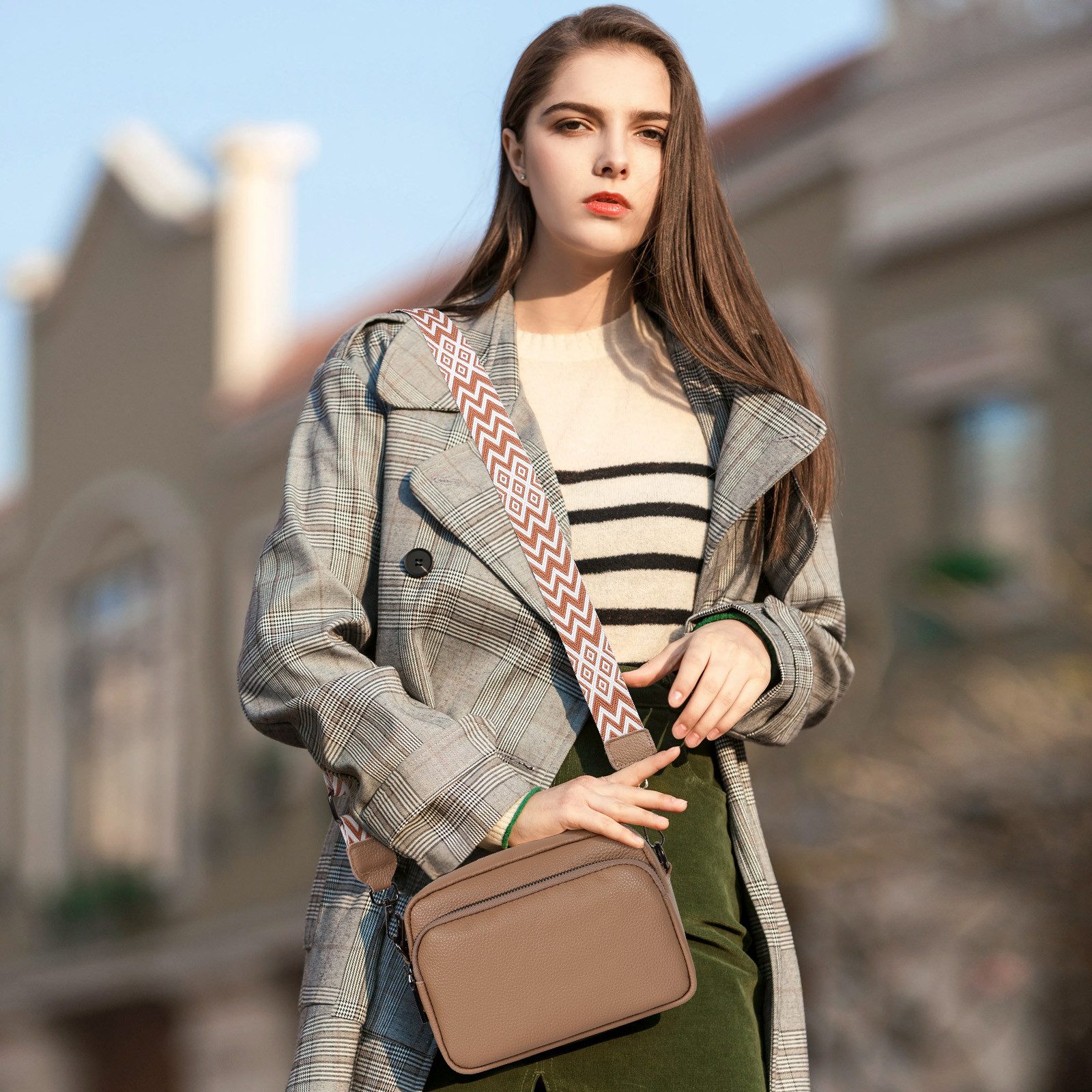 Fassiona Umhängetasche Damen Handy Umhängetasche Echtes günstig online kaufen