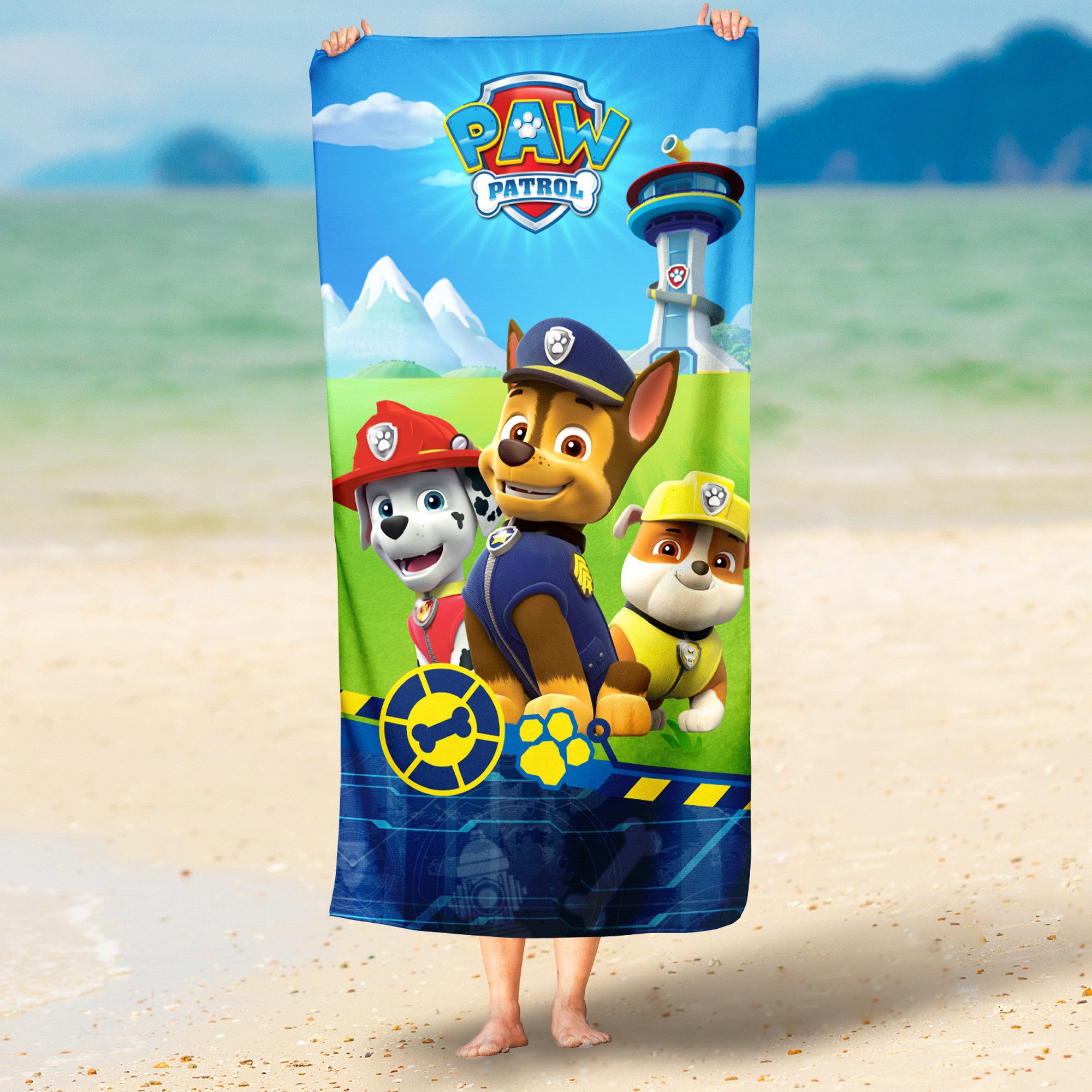 BERONAGE Strandtücher Paw Patrol Badetuch Boy's günstig online kaufen