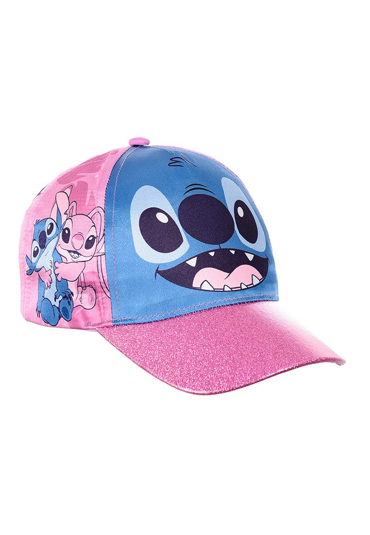 Stitch Baseball Cap Angel Kinder Kappe Mädchen Glitzer Schirm