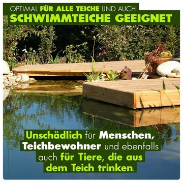 primuspet Gartenpflege-Set Natürlicher Gartenteich Wasseraufbereiter, ohne Chemie