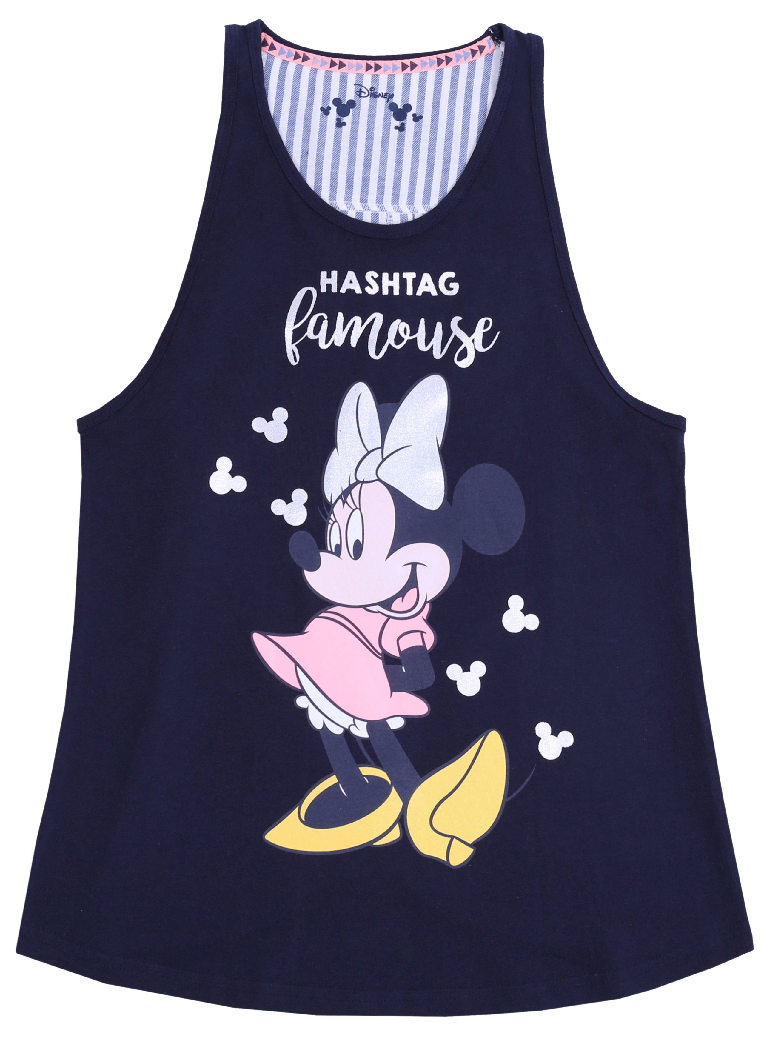Sarcia.eu Blusentop Dunkelblaues Top Minnie Maus DISNEY S