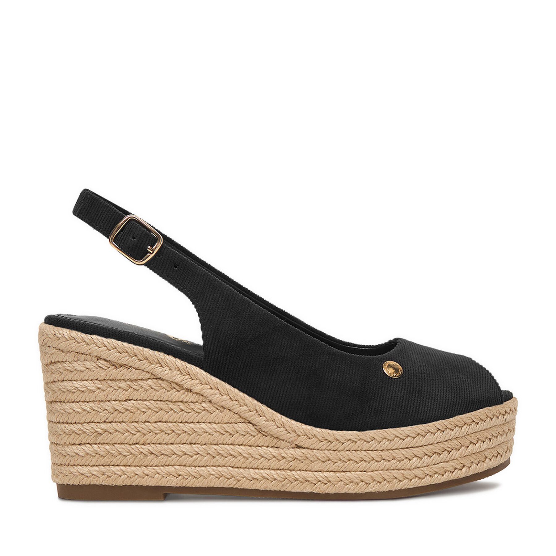 BEVERLY HILLS POLO CLUB Schwarze Espadrilles für Damen des Beverly Hills Polo Club Espadrille