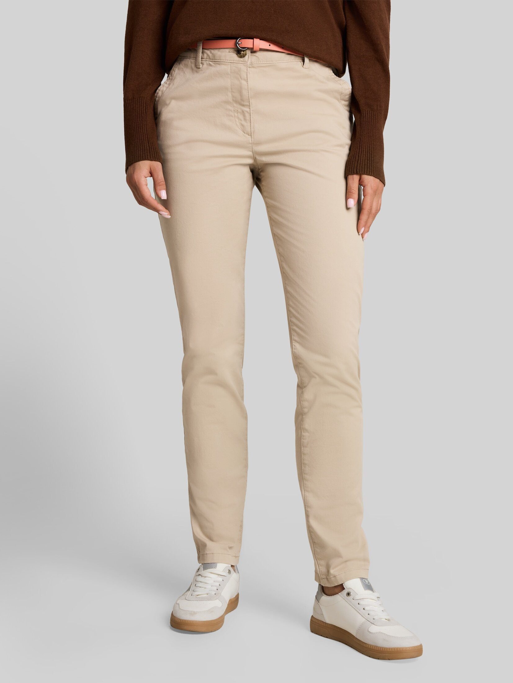 TOM TAILOR Stoffhose Hosen & Chino Chino mit Gürtel