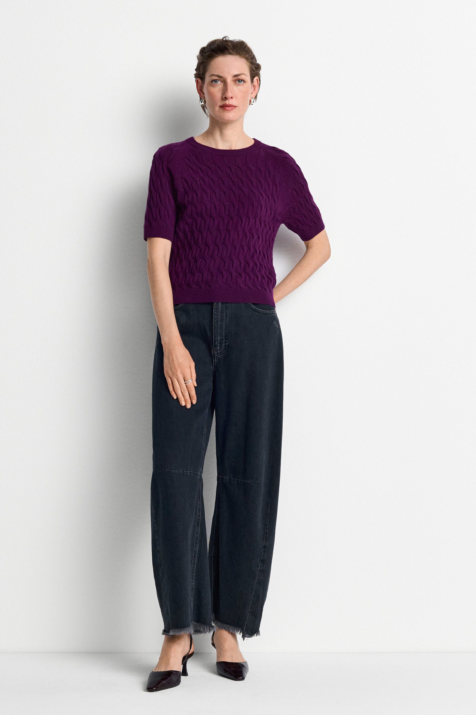 RICHROYAL Loose-fit-Jeans Blue Black Balloon