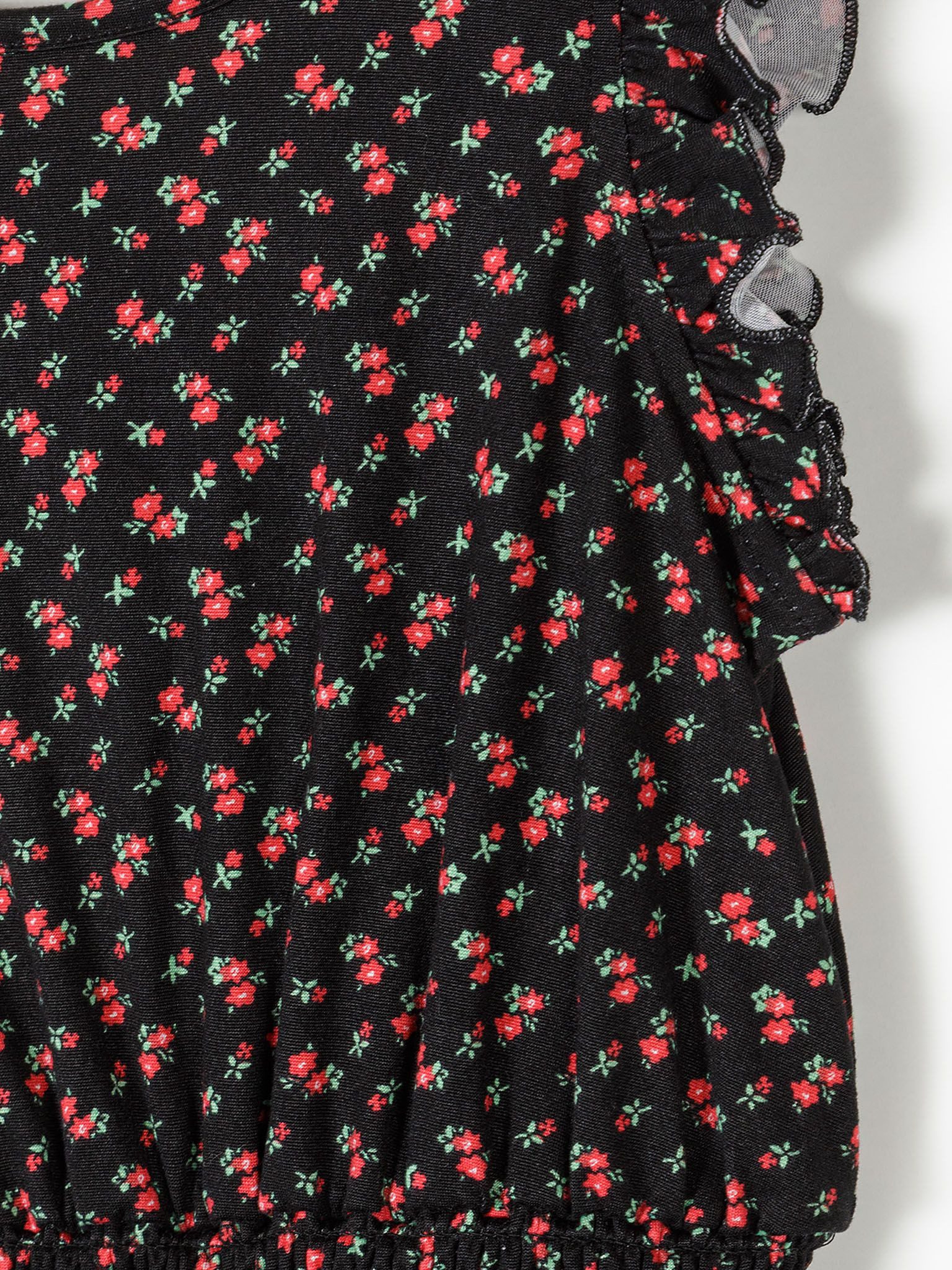 MINOTI Jumpsuit süße Schleife auf dem Rücken