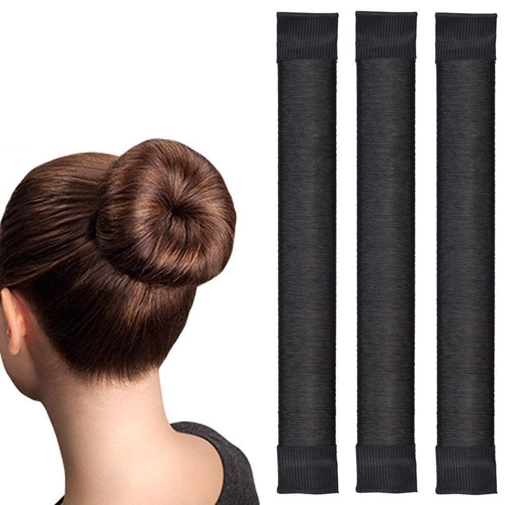 Dilara Haarspange Original Dutt Hair Bun Maker - Hilfe für lange & kurze Haare geeignet, 3 Stück, Perfekter Dutt – Einfach, schnell & langanhaltend
