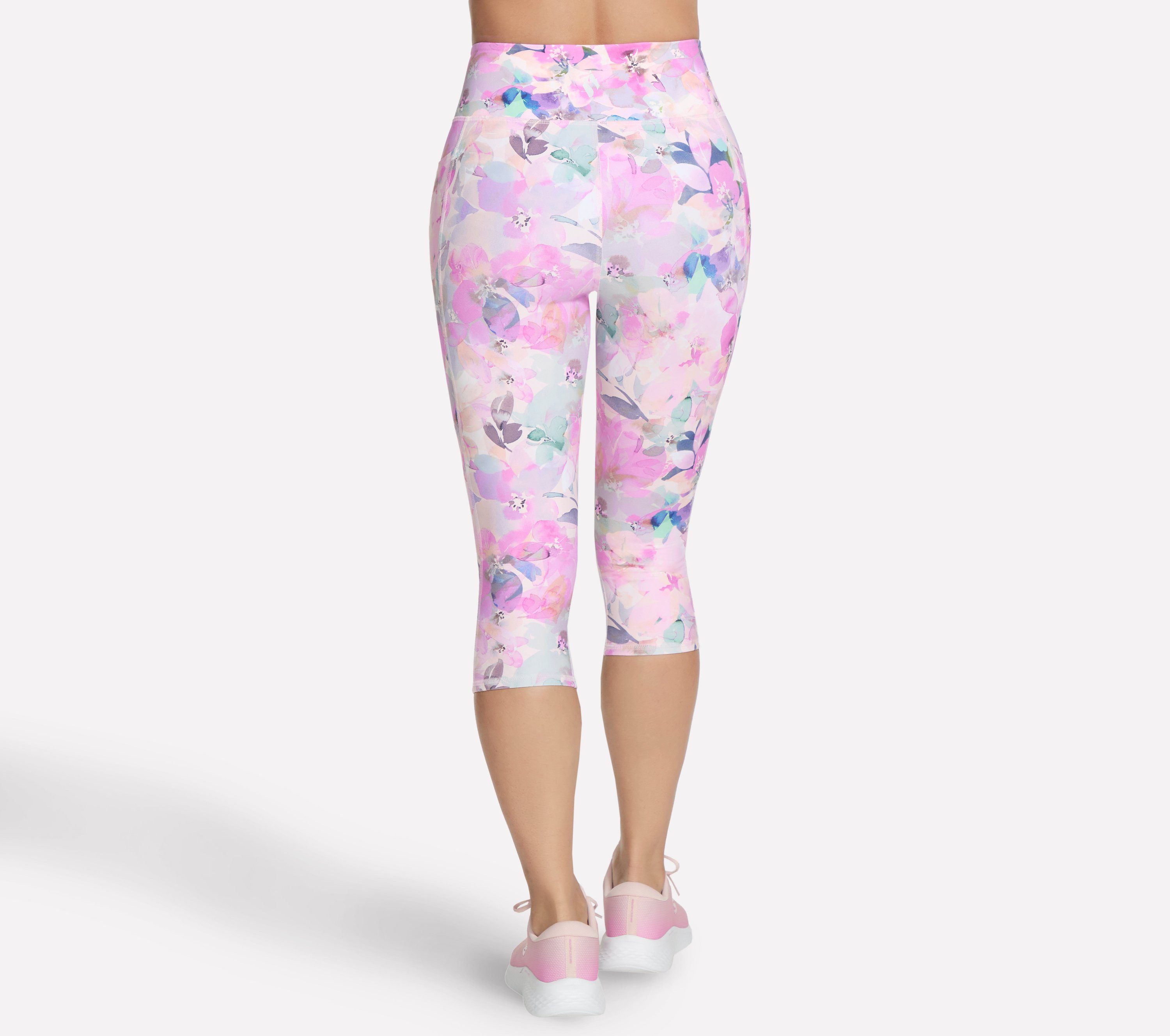 Skechers Funktionstights PEACH SEASCAPE FLORAL Funktionstights, aus Nylon und Elasthan
