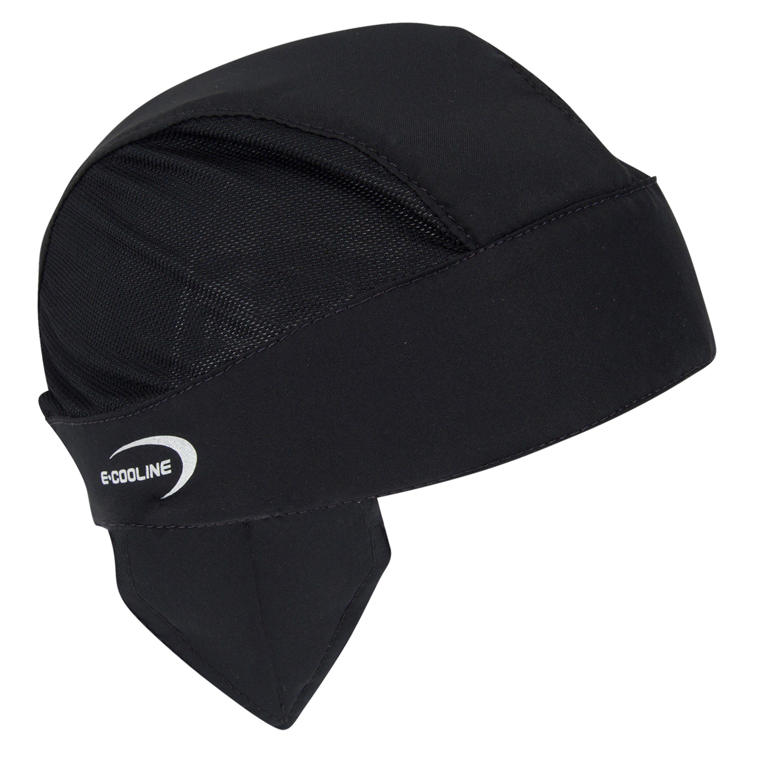 E.COOLINE Unterhelmmütze - kühlendes Bandana light - Kühlung durch Aktivierung mit Wasser kühlend, Hitzeschutz, Abkühlung bei Hitze, elastisch, atmungsaktiv