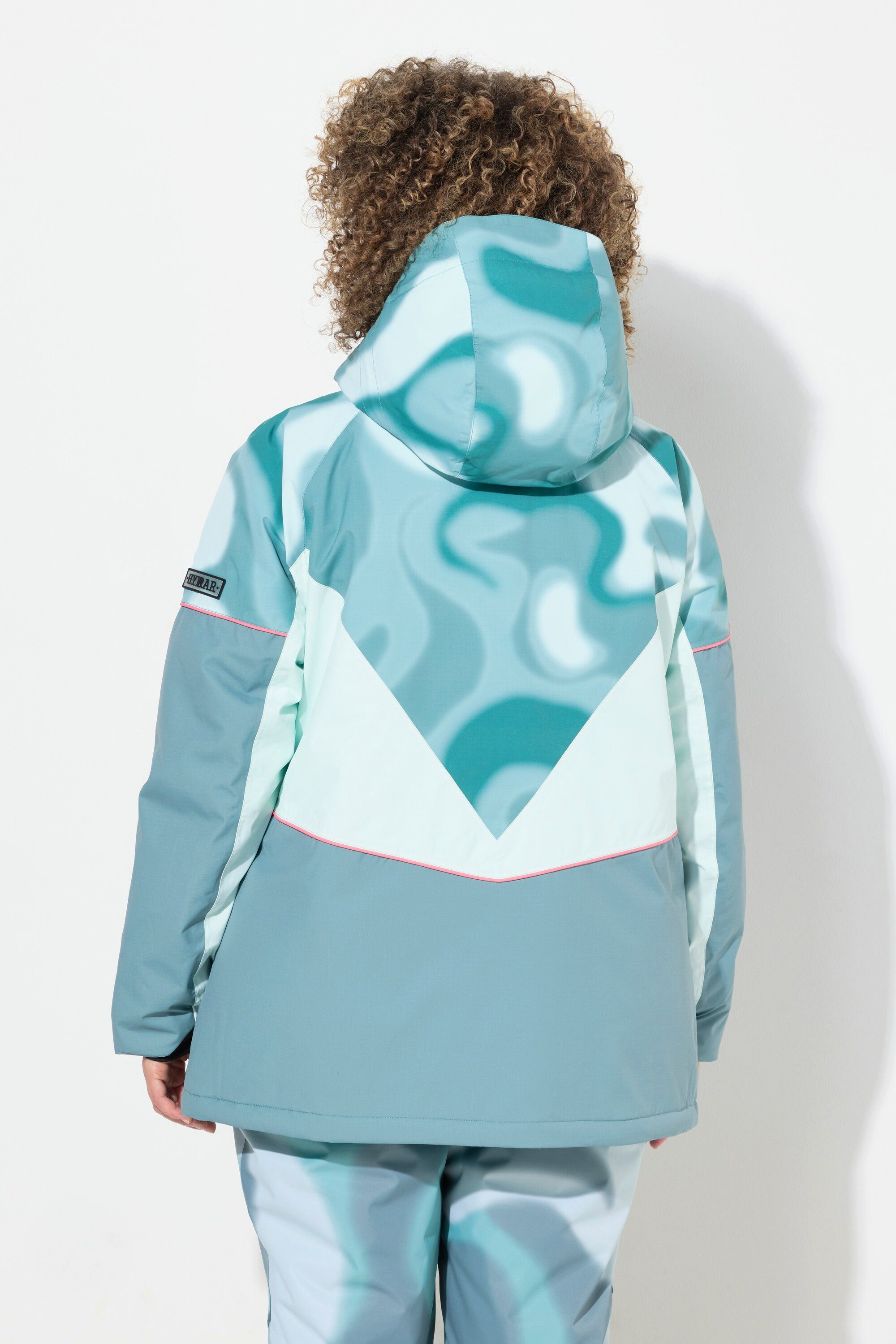 Ulla Popken Funktionsjacke HYPRAR Performance-Jacke wasserdicht Schneefang