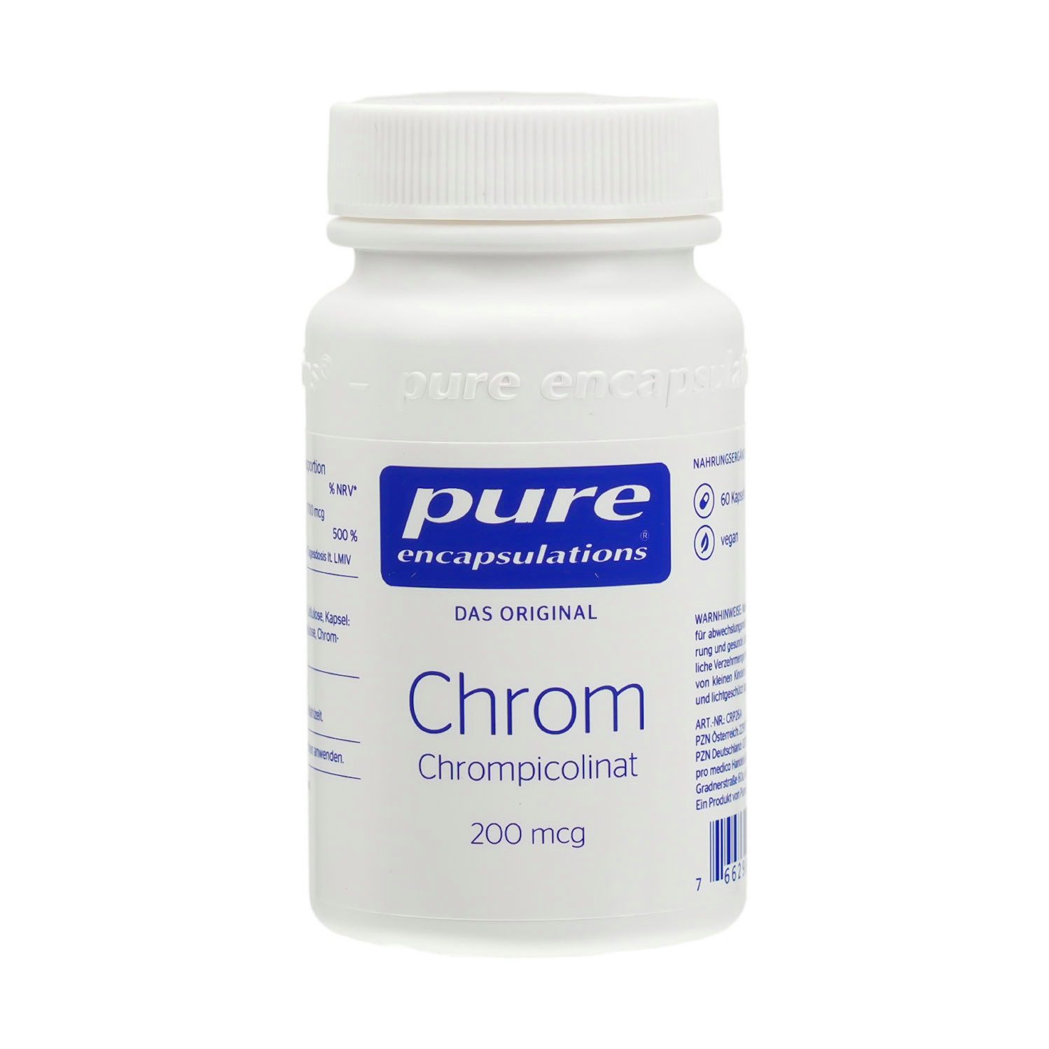 Pure PURE ENCAPSULATIONS Chrom Chrompicol.200μg Kapseln Kapsel