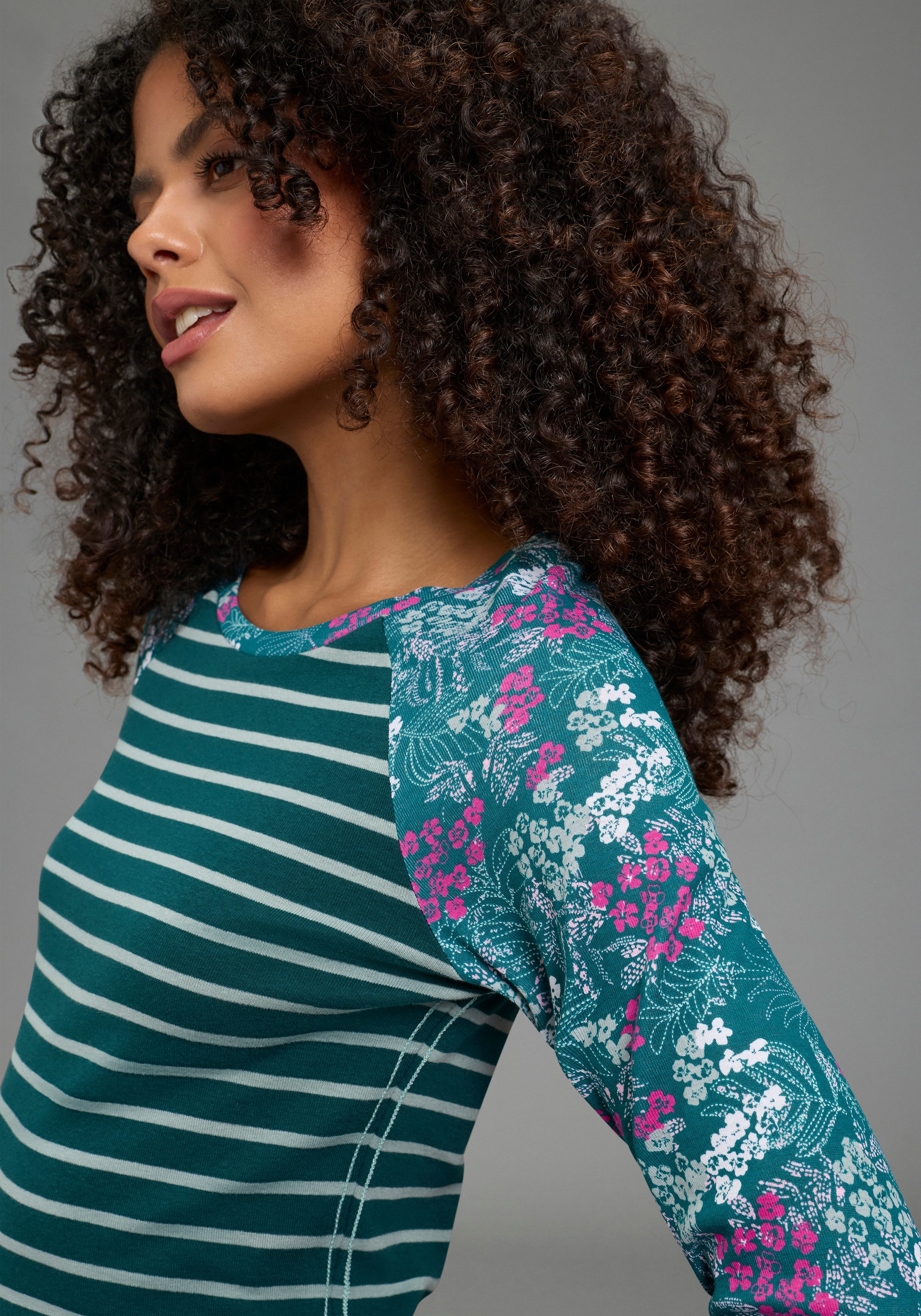 KangaROOS Langarmshirt Muster Mix