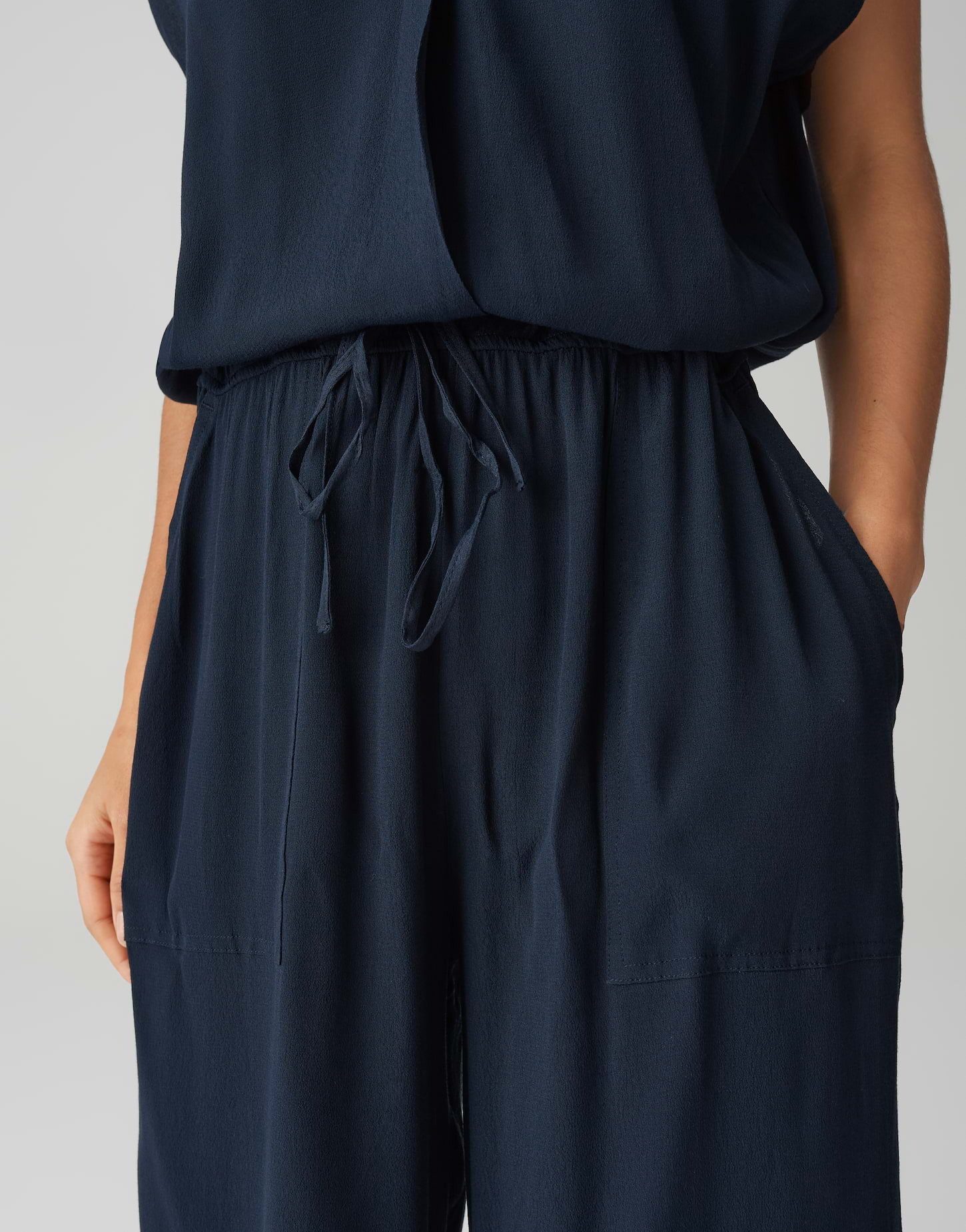 OPUS Jumpsuit MYLEA aus leichter Kreppviskose