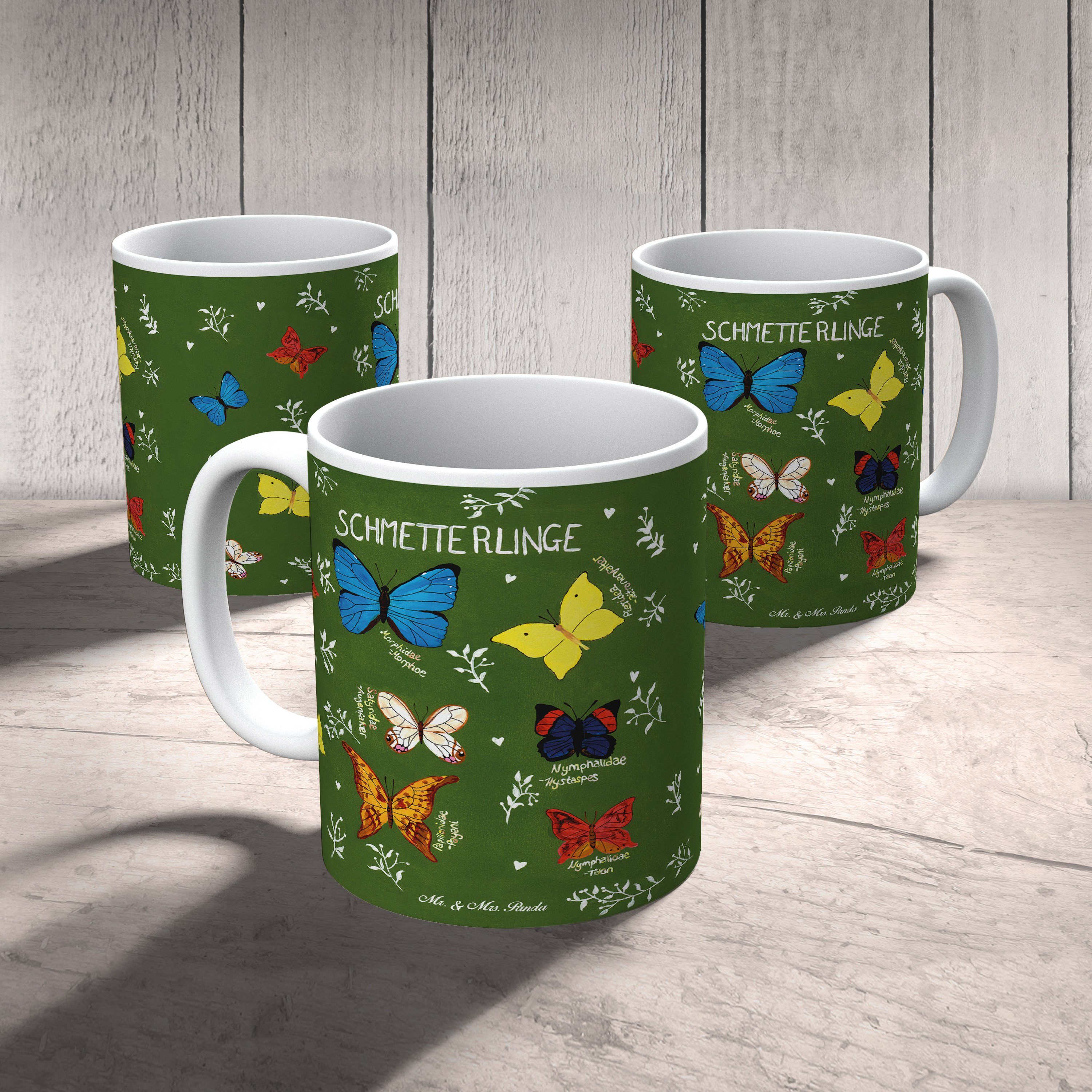 - Blumen Mr. Sprüche, Mrs. Geschenk, Keramik Tasse Panda Schmetterlinge Tasse, Moti, Tasse Geschenk &