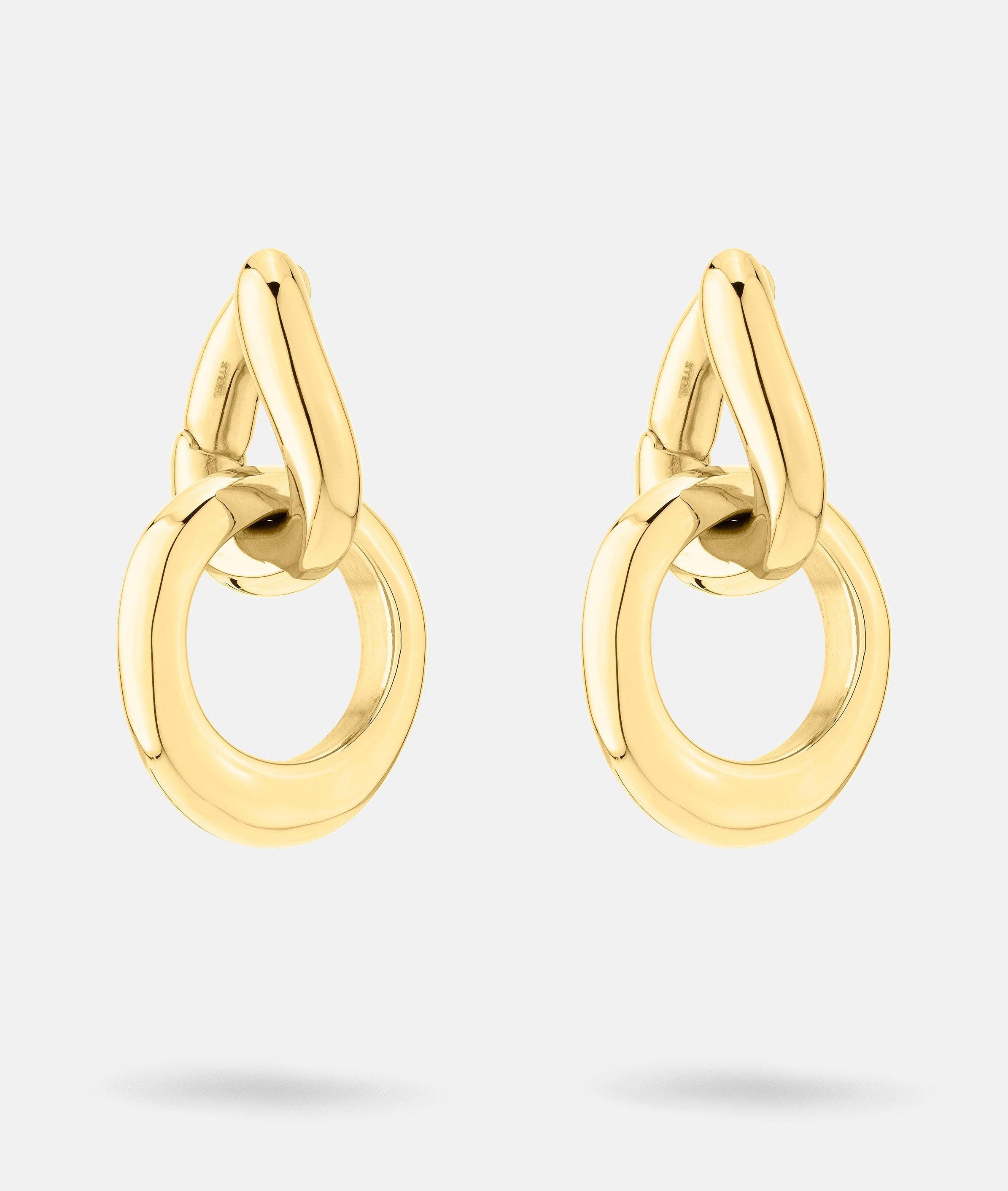 Liebeskind Berlin Paar Creolen Schmuck Geschenk Edelstahl Ohrringe The Orga günstig online kaufen