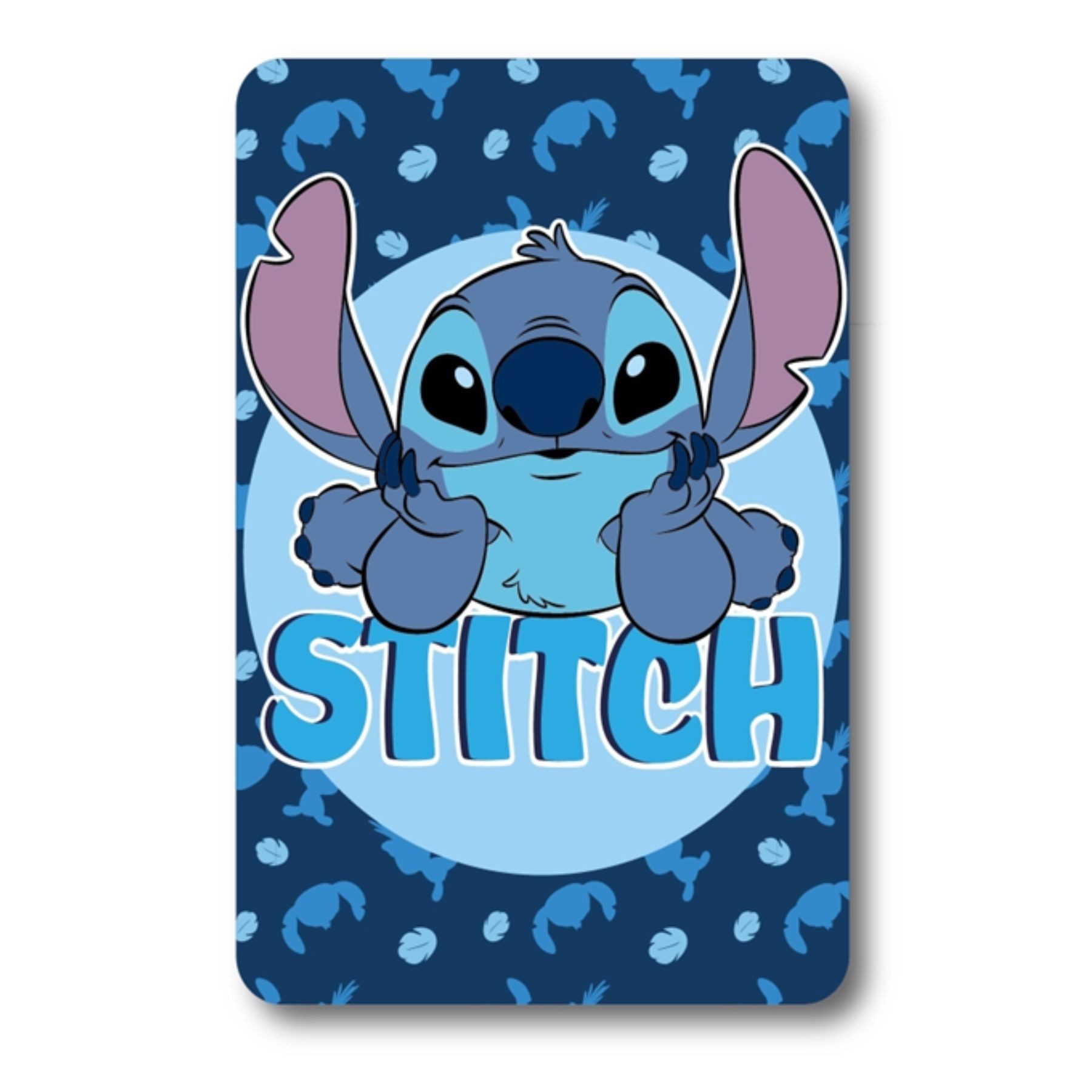Wohndecke Disney Stitch Fleecedecke Kuscheldecke 100x140 Kinder Decke weich warm, Textiel Trade B.V.