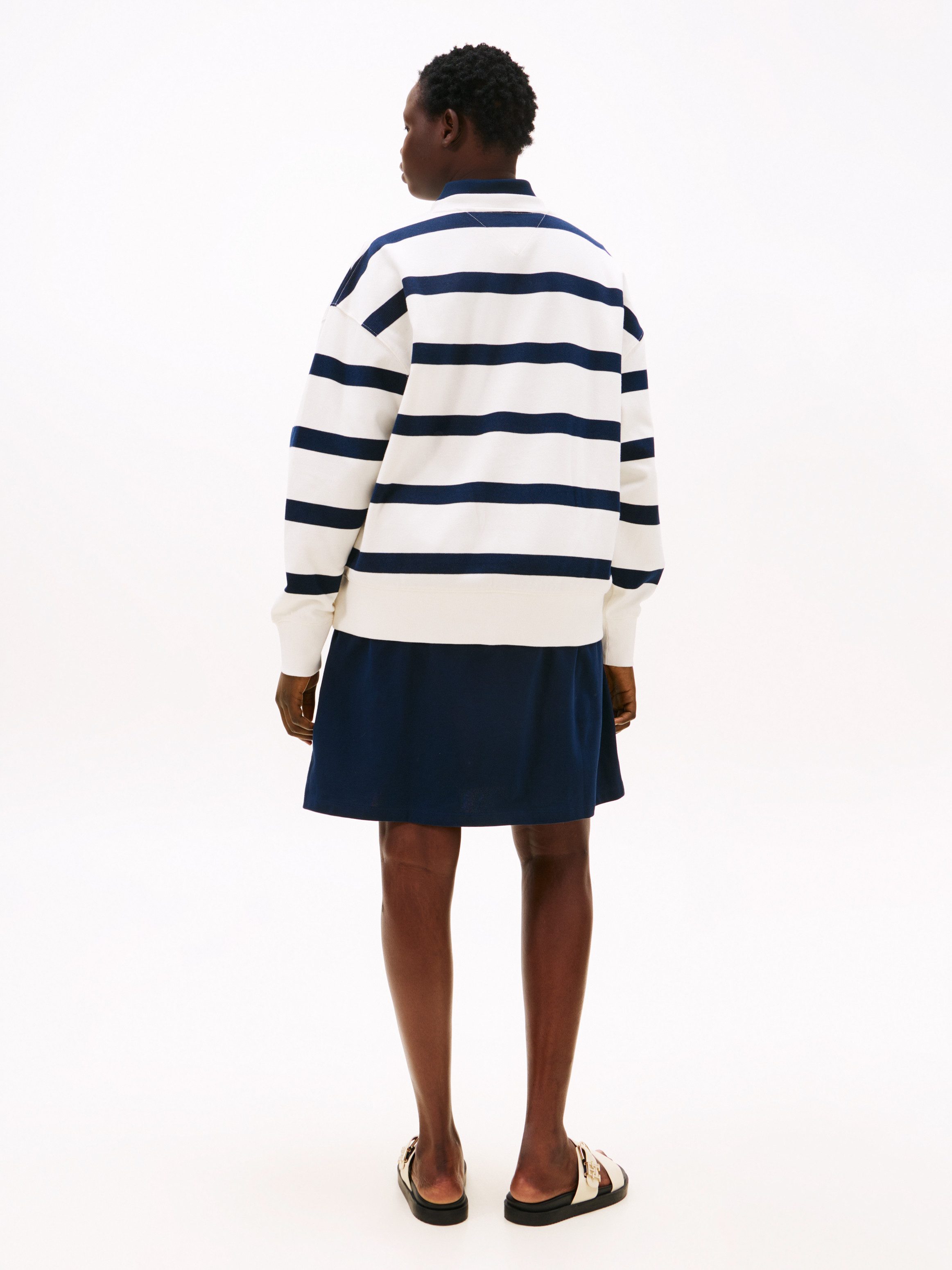 Tommy Hilfiger Curve Sweatshirt CRV SCRIPT REG PIQUE SWTSHRT