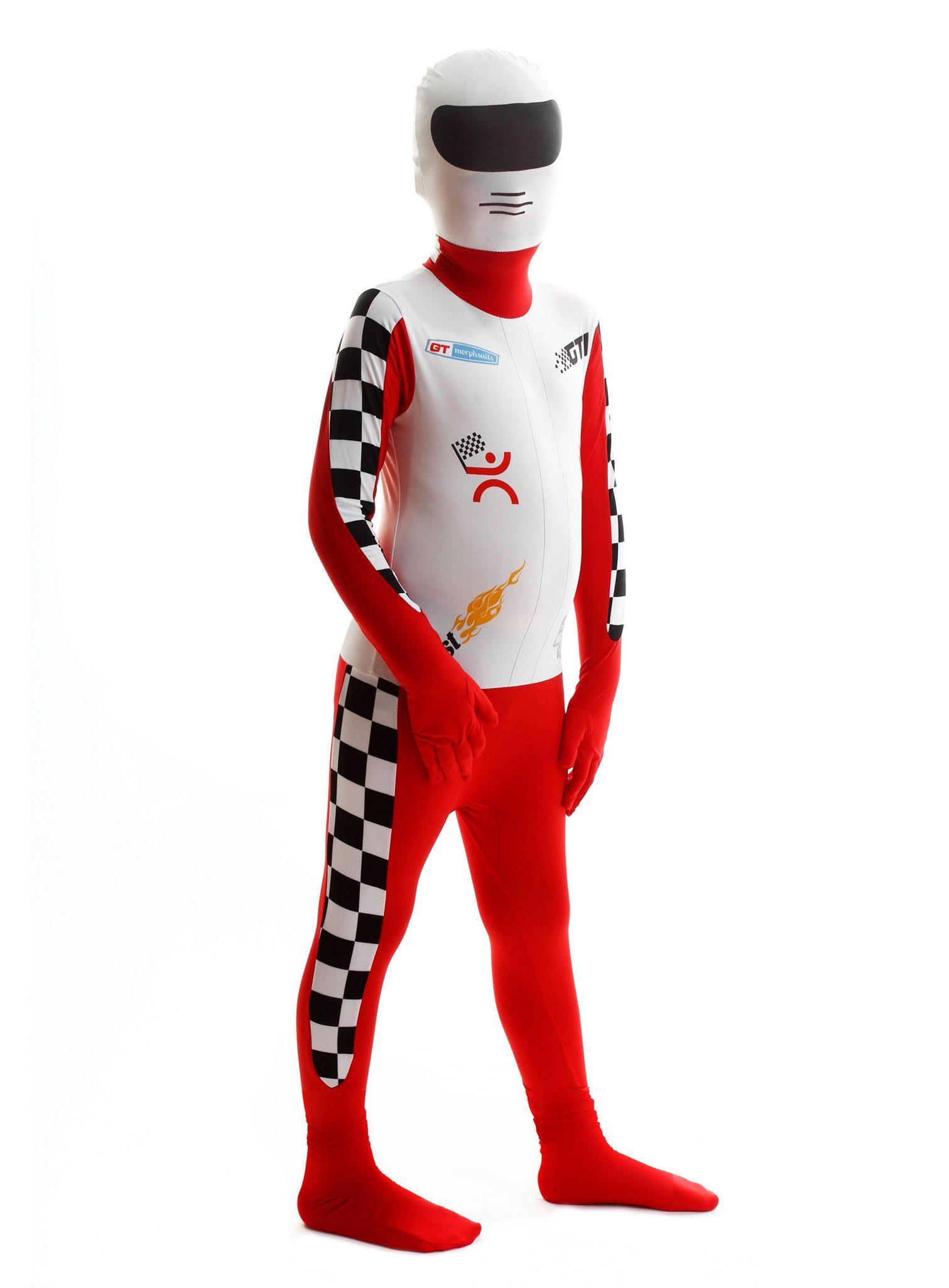 Morphsuits Kostüm Kinder Racer, Original Morphsuits für Kids - die komplette Verkleidung für jedes A