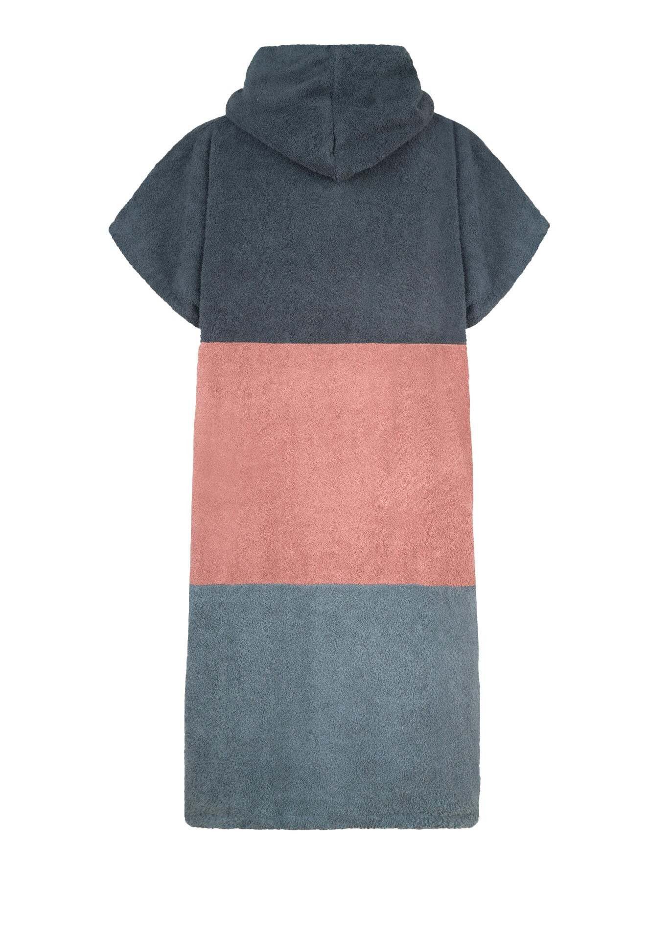 Noorlys Badeponcho TREE, Midilänge, 100% Baumwolle (biologisch) (350 Gramm Sweatfleece)